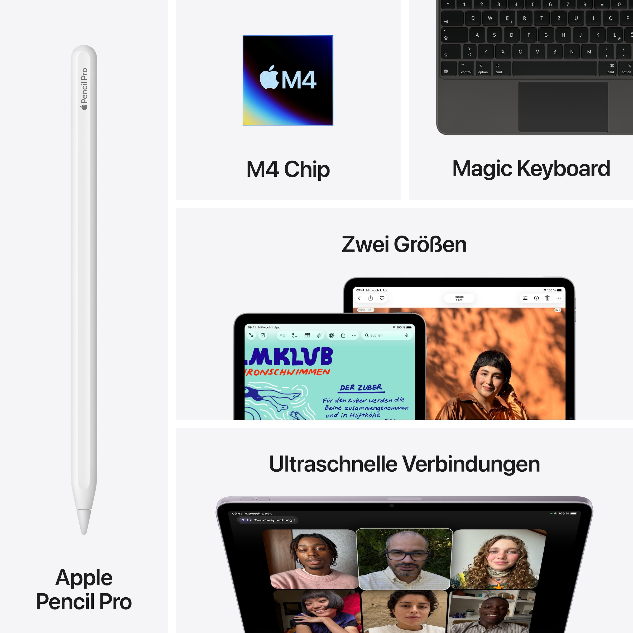 Apple Tablet »13" iPad Air Wi-Fi« (33,02 cm / 13 ″) iPadOS )
