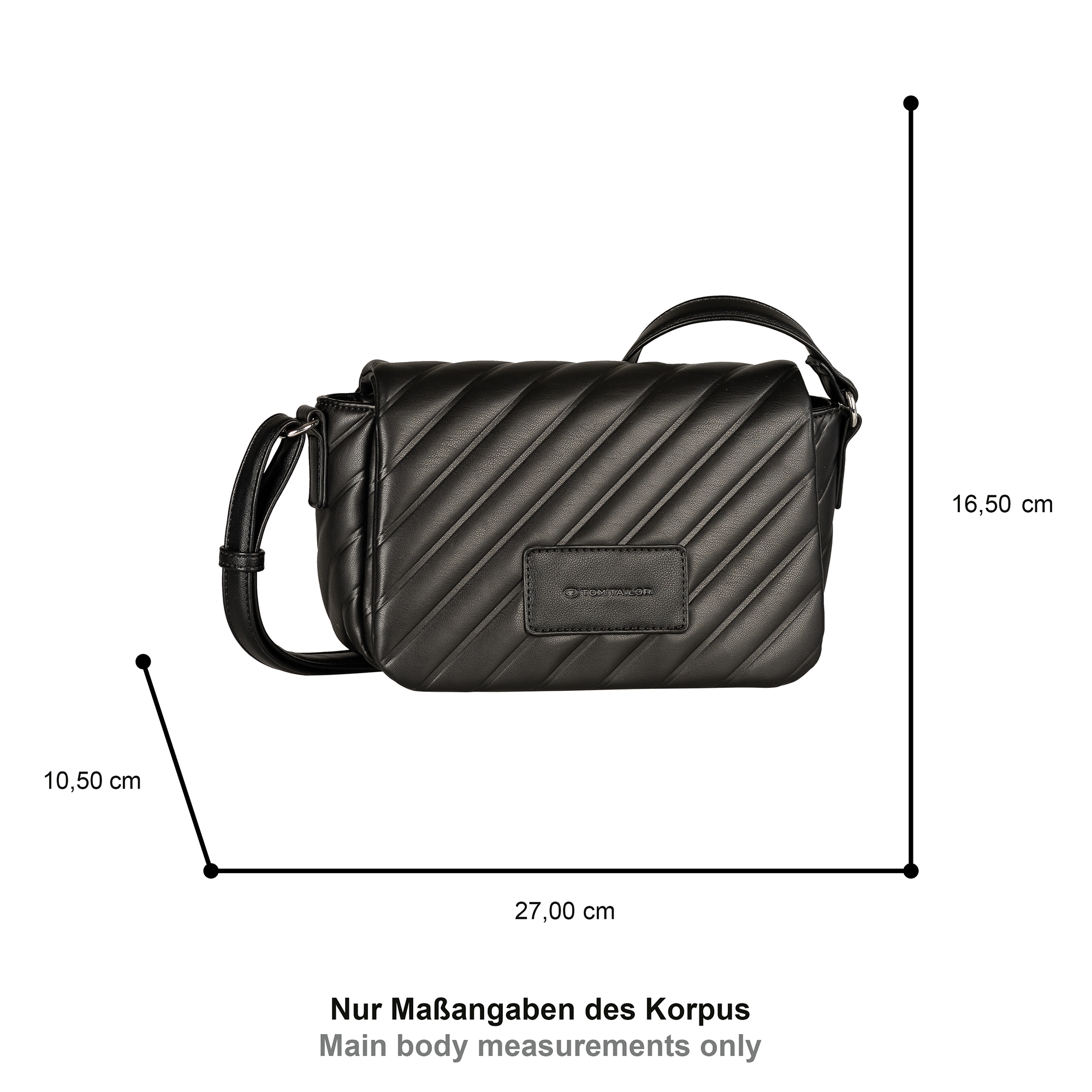 TOM TAILOR Umhängetasche »Mirela«, weich wattiert und elegant in trendigen Formaten