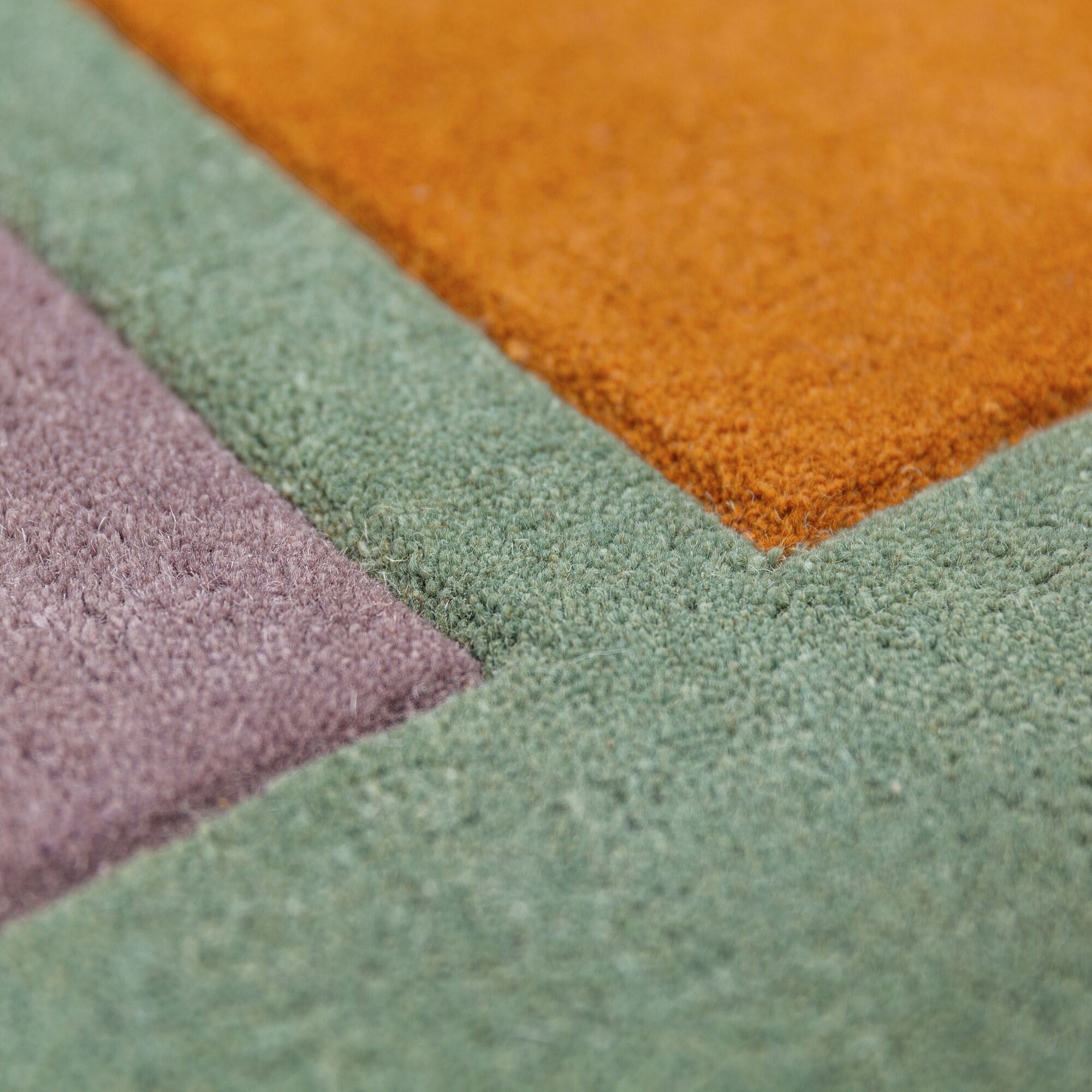 FLAIR RUGS Teppich »SHUFFLE SHAPED« rechteckig 10 mm Höhe Shuffle-förmiger Wollteppich