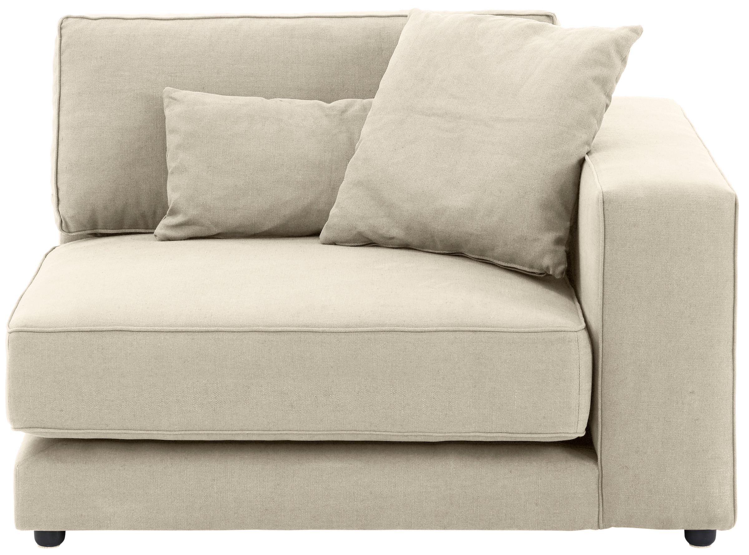 OTTO products Sofa-Eckelement "Grenette", frei oder als Teil des Modulsofas, Baumwollmix oder recycelte Stoffe