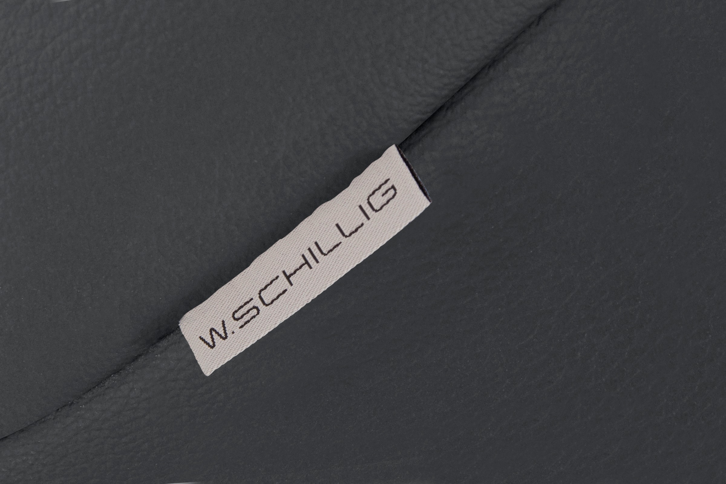 W.SCHILLIG Armlehnstuhl »jakob«, Longlife Xtra-Leder Z59, mit Drahtrohrgestell in Bronze pulverbeschichtet