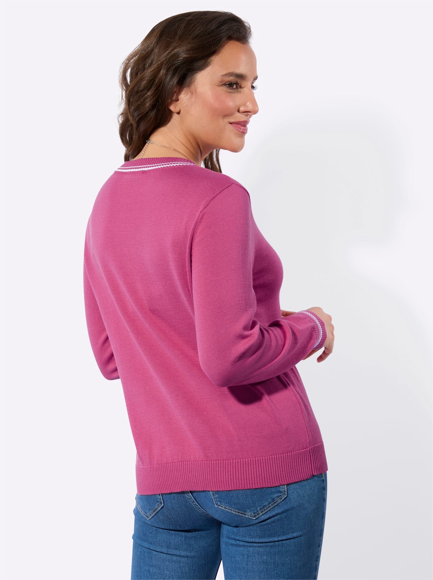 Casual Looks V-Ausschnitt-Pullover »V-Pullover«