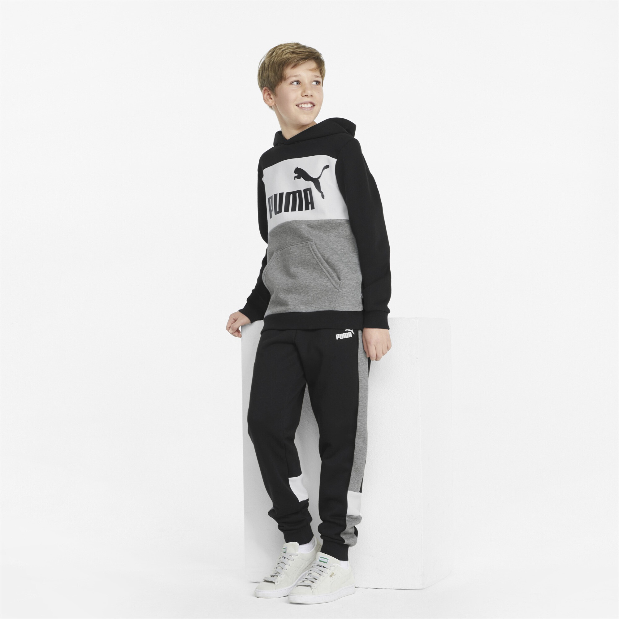 PUMA Sporthose »Essentials+ Colourblock Jogginghose BAUR online Jugendliche« bestellen 