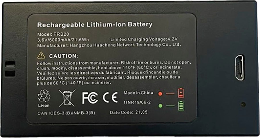 Imou Kamera-Akku »FRB20«, 6000 mAh