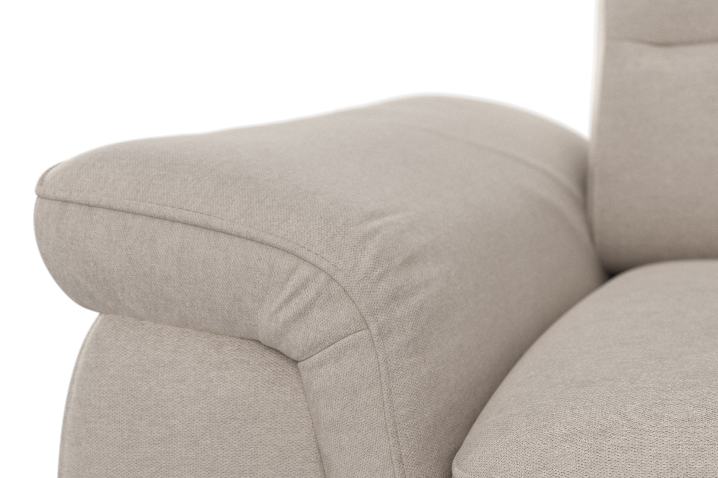 sit&more Ecksofa »Sinatra L-Form«, mit Recamiere, optional mit Kopfteilverstellung und Armteilfunktion
