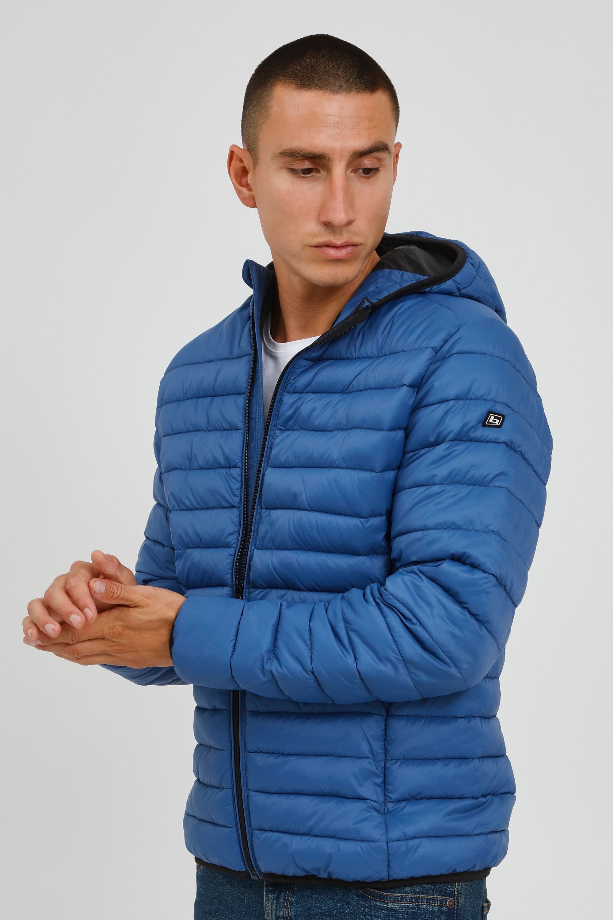 Blend Steppjacke "BHWito" mit Kapuze Stilvolle Übergangsjacke mit Reißversc günstig online kaufen