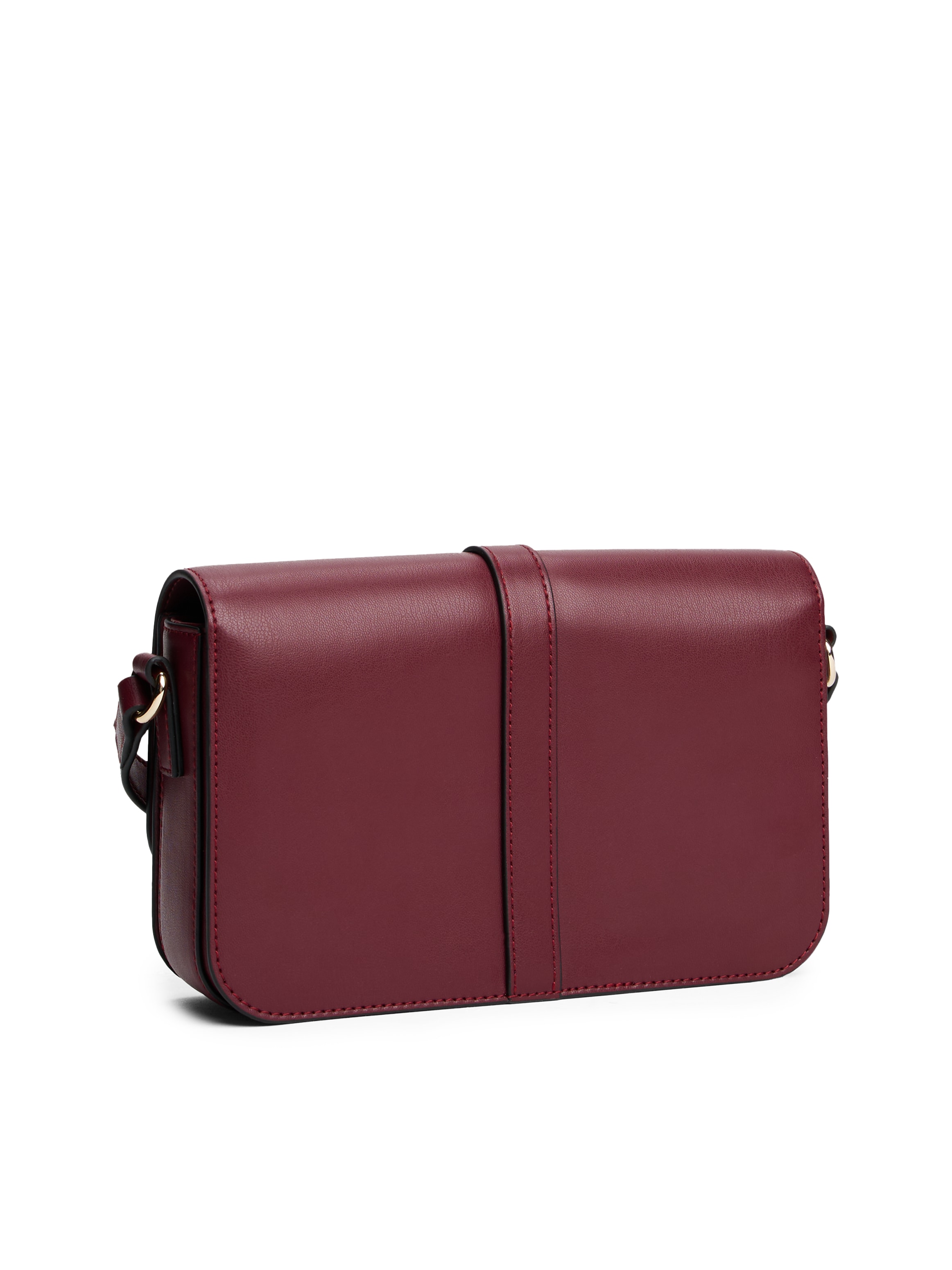 Tommy Hilfiger Umhängetasche »TH LIBRE FLAP CROSSOVER«, Damen Schultertasche, Minibag mit goldfarbenem TH-Schmuckelement