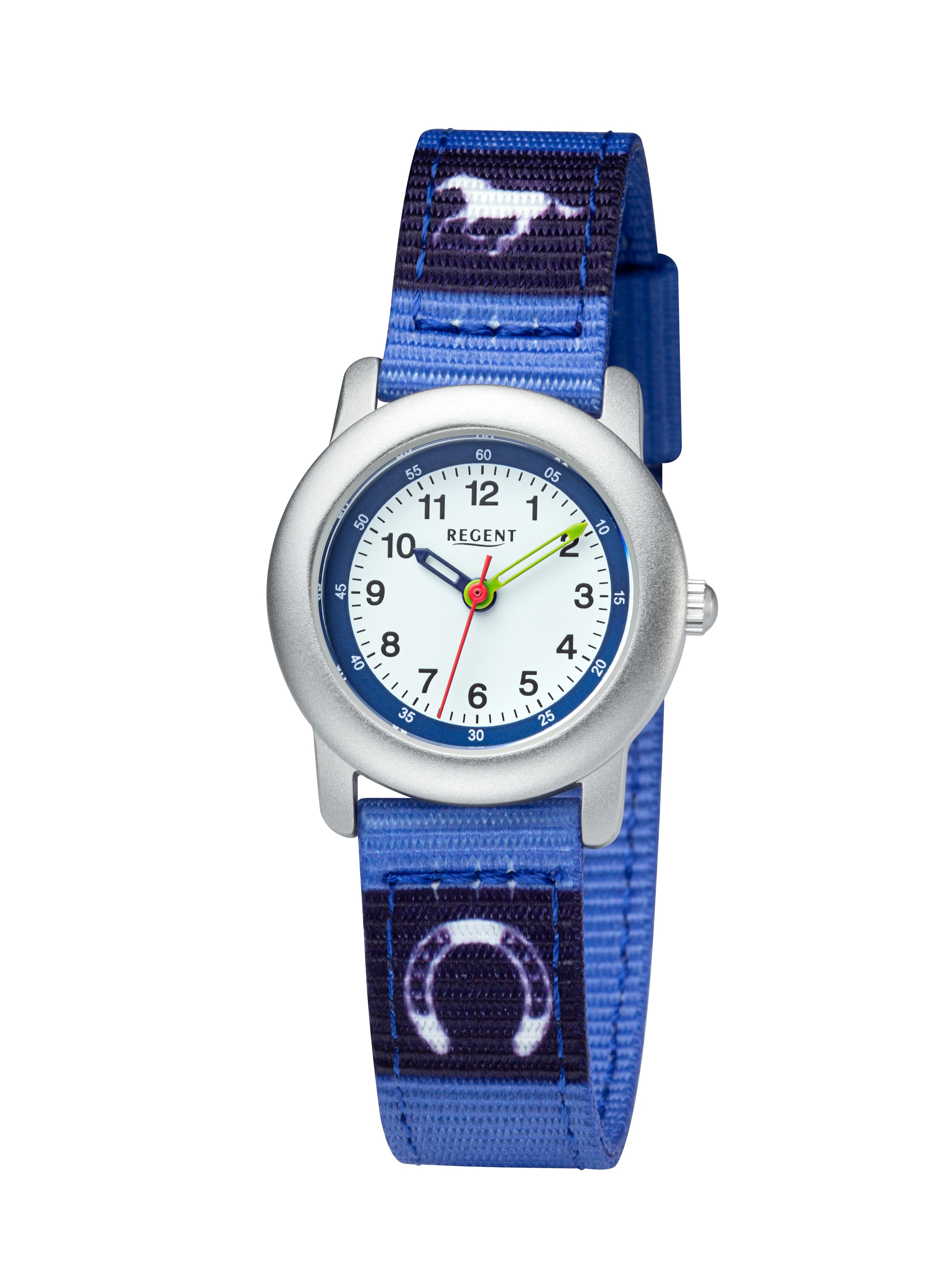 REGENT Kinder Quarzuhr, blau, Armbanduhren, Armbanduhr, analog