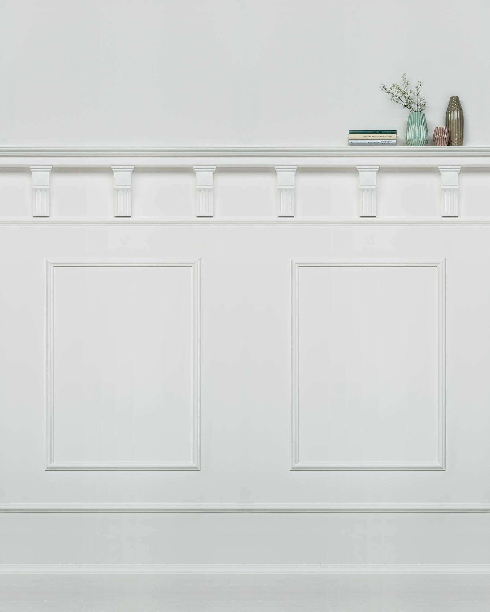 Komar Vliestapete "Digitaldruck Vlies - Pure Wall - Größe 200 X 250 Cm" Bedruckt Glatt Wohnzimmer, Schlafzimmer