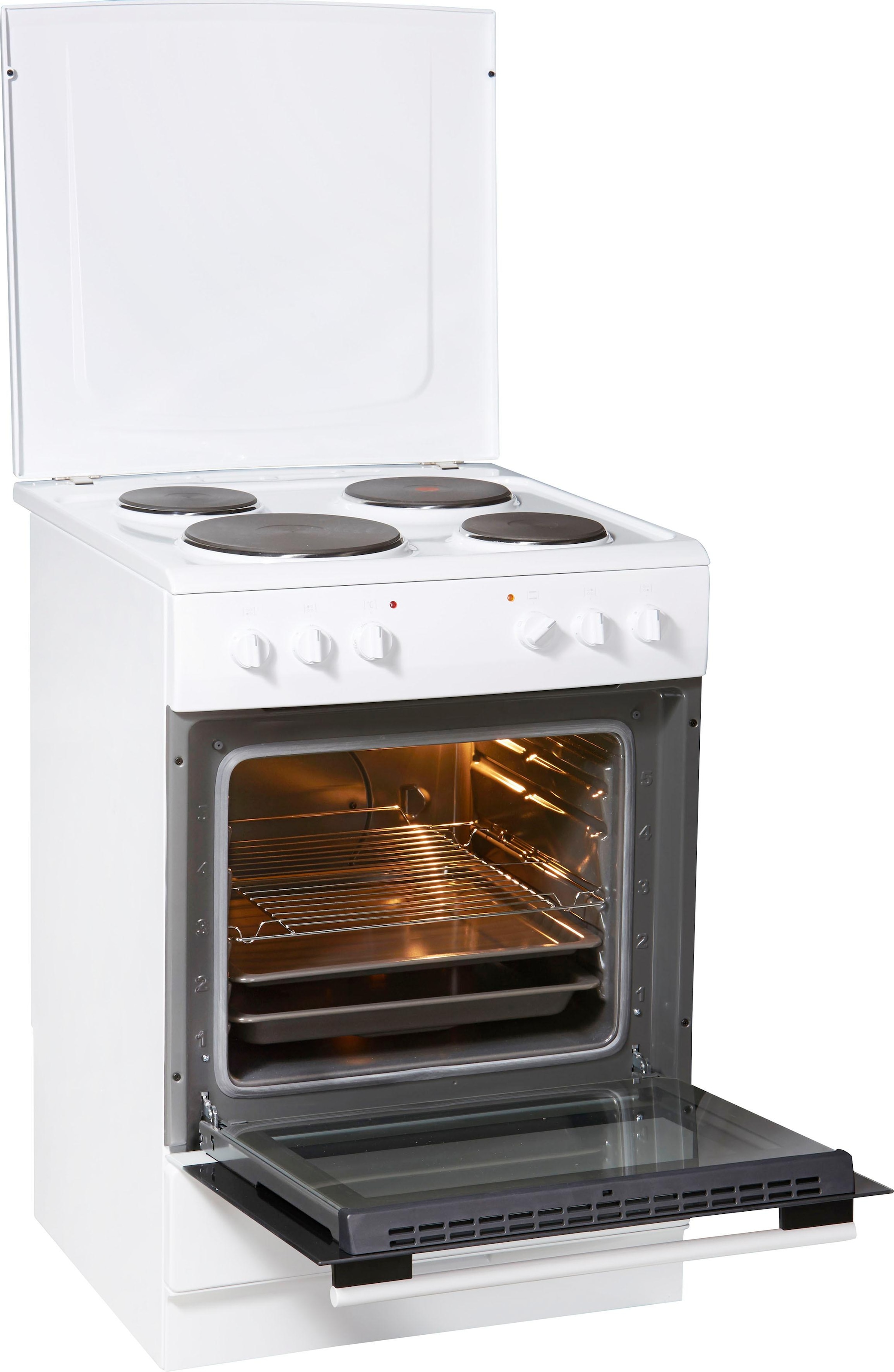 Amica Platten-Standherd »SHE 11660 W«, Steam Clean