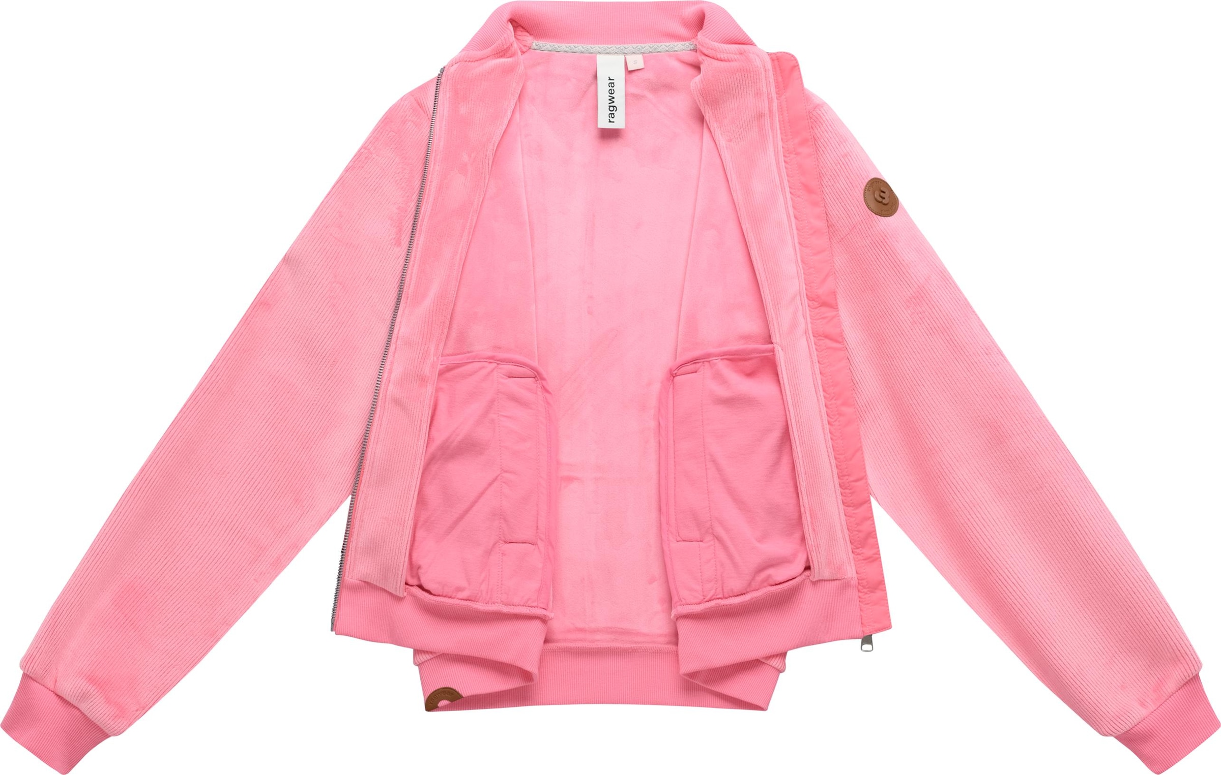 Ragwear Blouson »Cairro Bonded« ohne Kapuze Übergangsjacke in weicher Cordoptik