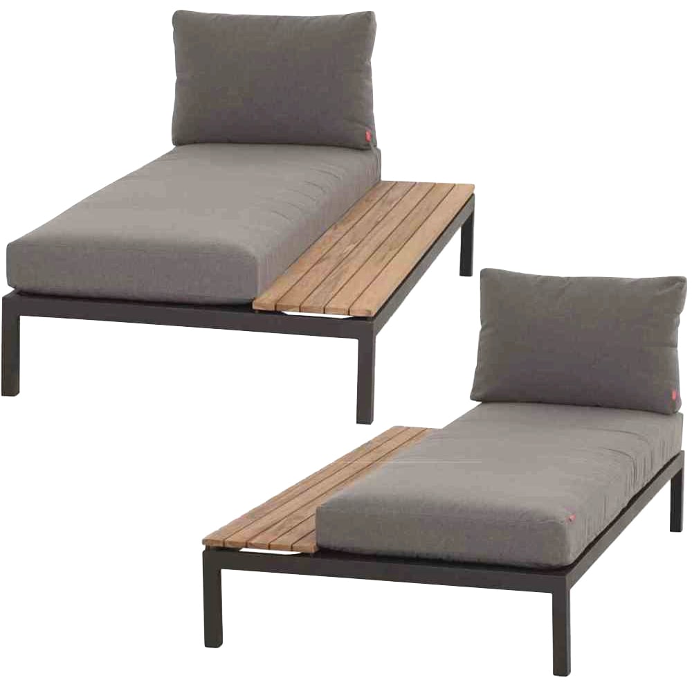 Siena Garden Garten-Essgruppe "Alvida" 2 Stk. tlg. günstig online kaufen