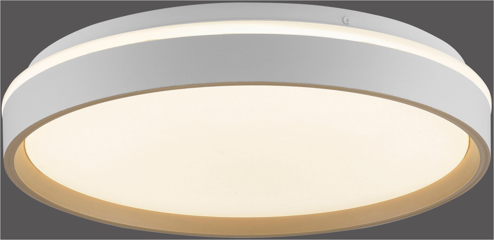 JUST LIGHT LED Deckenleuchte »MIO« LED-Board 1 Stk. warmweiß - kaltweiß CCT-Farbtemperatursteuerung, Infrarot-FB, Stufenlos dimmbar, Memory