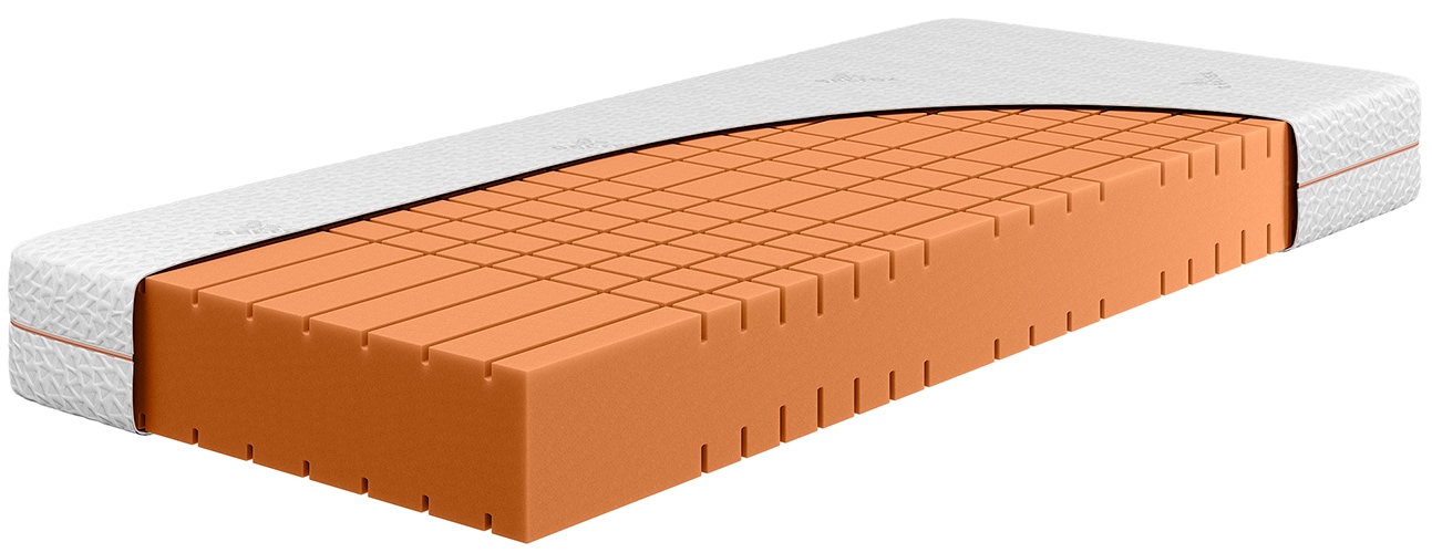 Beka® Gelschaummatratze »Gelschaum Matratze GELTEX® Next Classic 200« 20 cm hoch Raumgewicht: 43 kg/m³ 1 Stk. tlg. 100% GELTEX®-Schaum, 20 cm hoch, RG43, Würfelschnitt, 90x200 cm uvm.