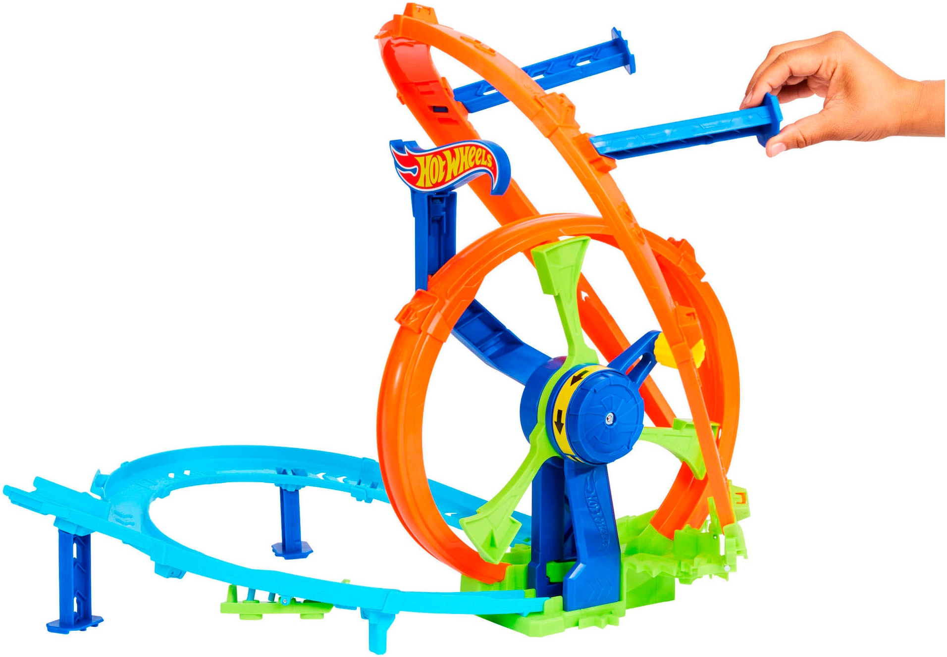 Hot Wheels Autorennbahn »Hot Wheels Action Loop & Crash«