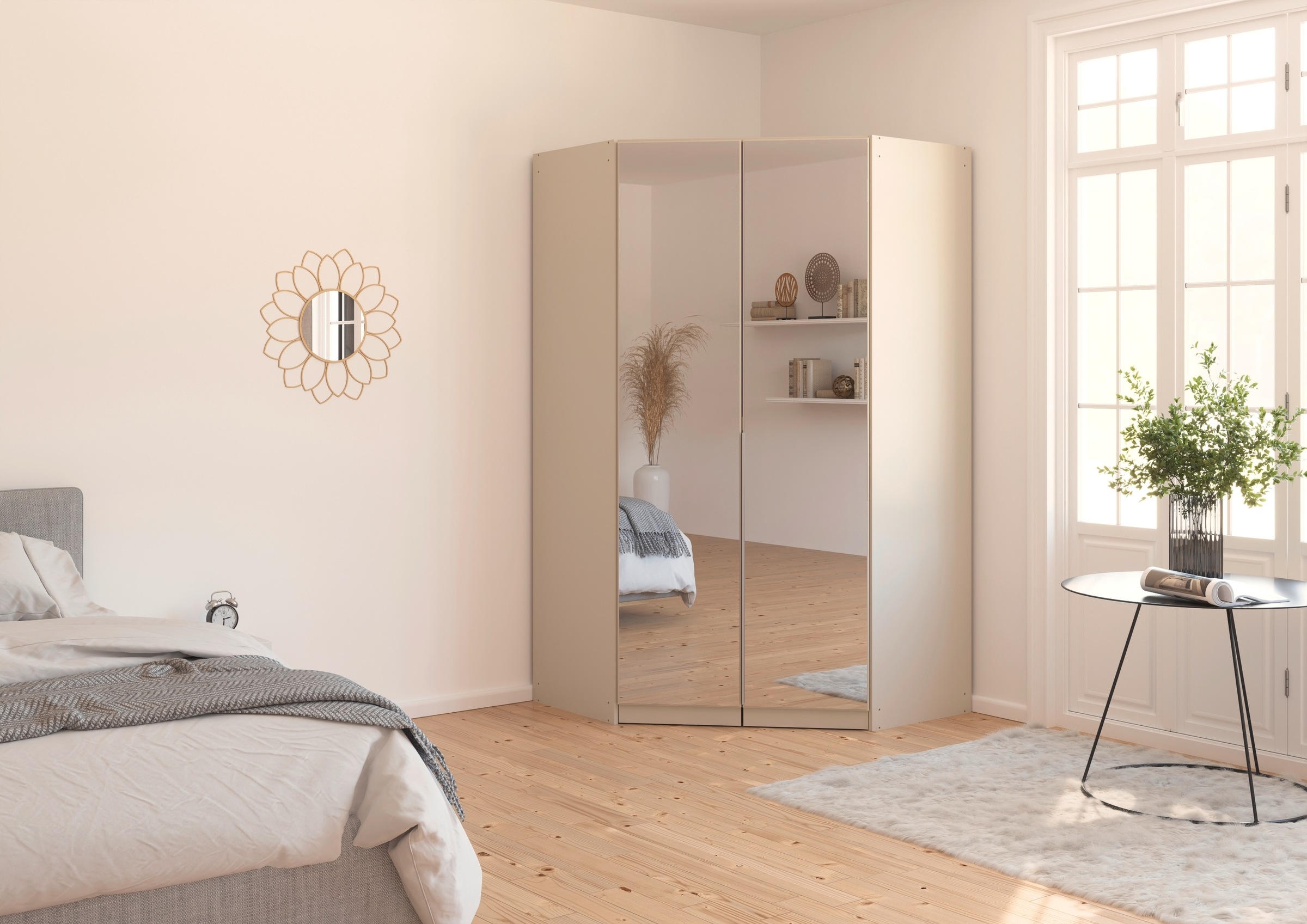 OTTO home Eckkleiderschrank "Kleiderschrank Schrank Ankleidezimmer Schlafzi günstig online kaufen