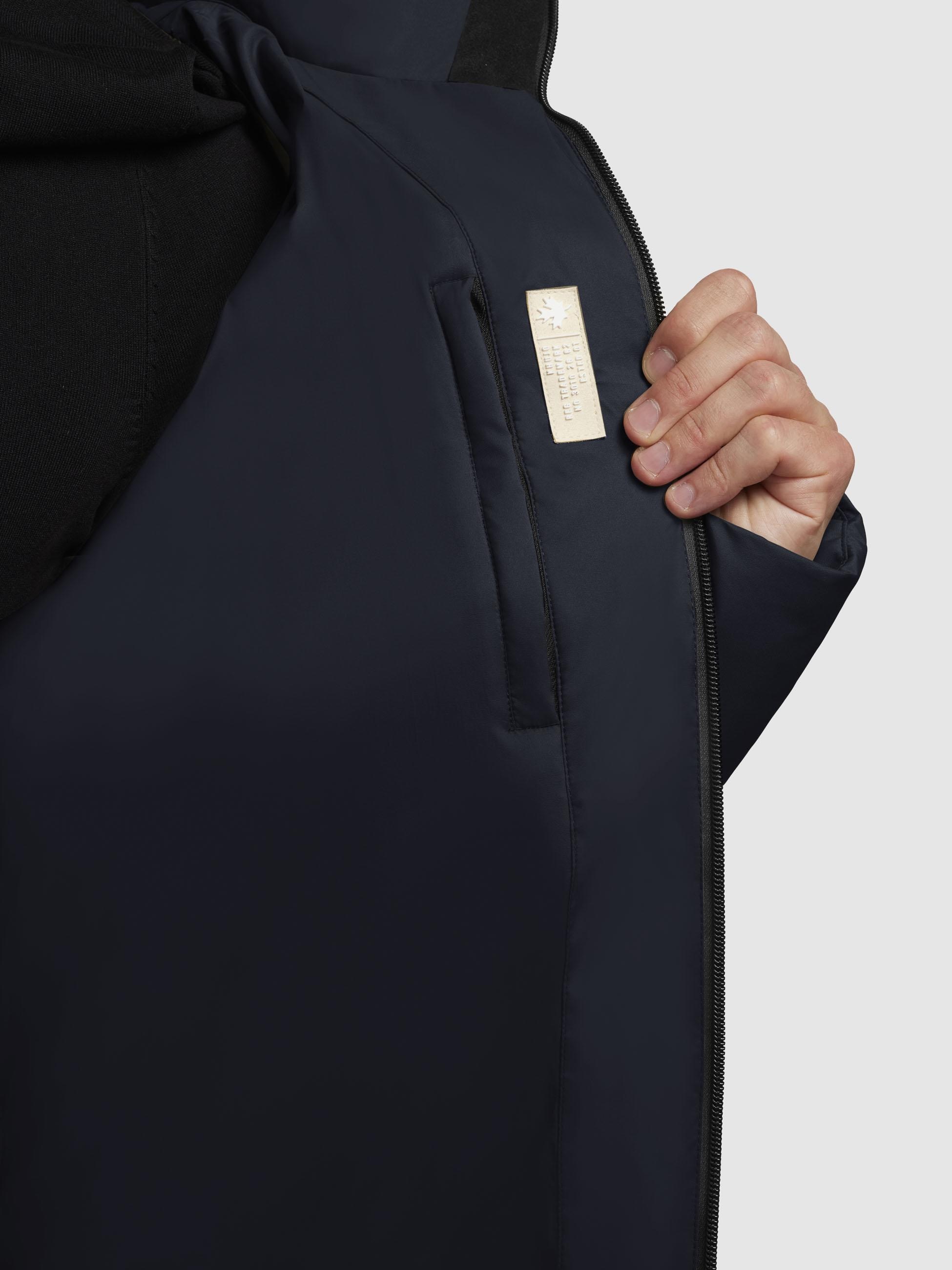 khujo Steppjacke »Silas2«, mit Kapuze, Warme Herren Winterjacke mit großer Kapuze