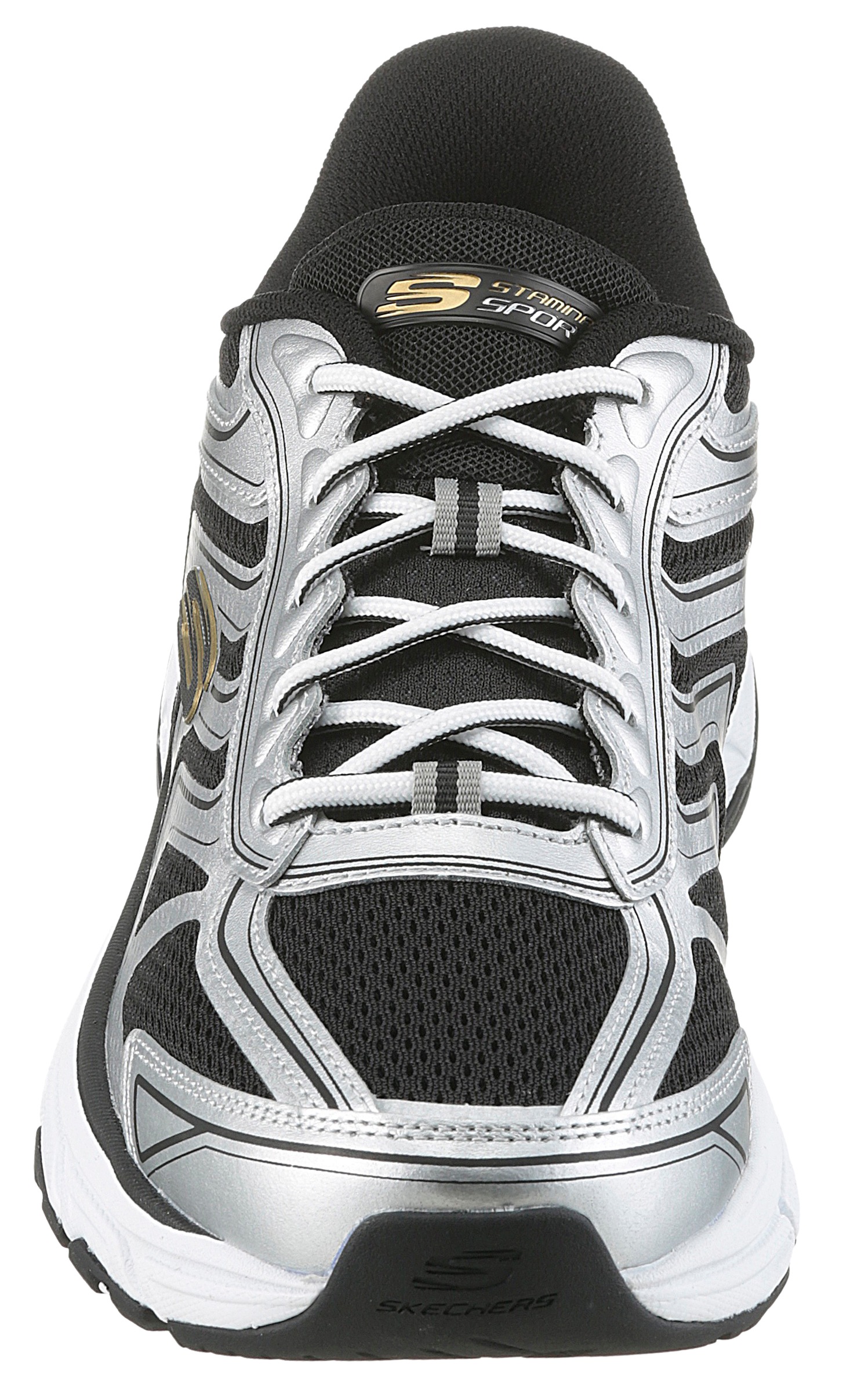Skechers Slip-On Sneaker »STAMINA SPORT«, Retro Sneaker, Schnürschuh mit Slip-ins