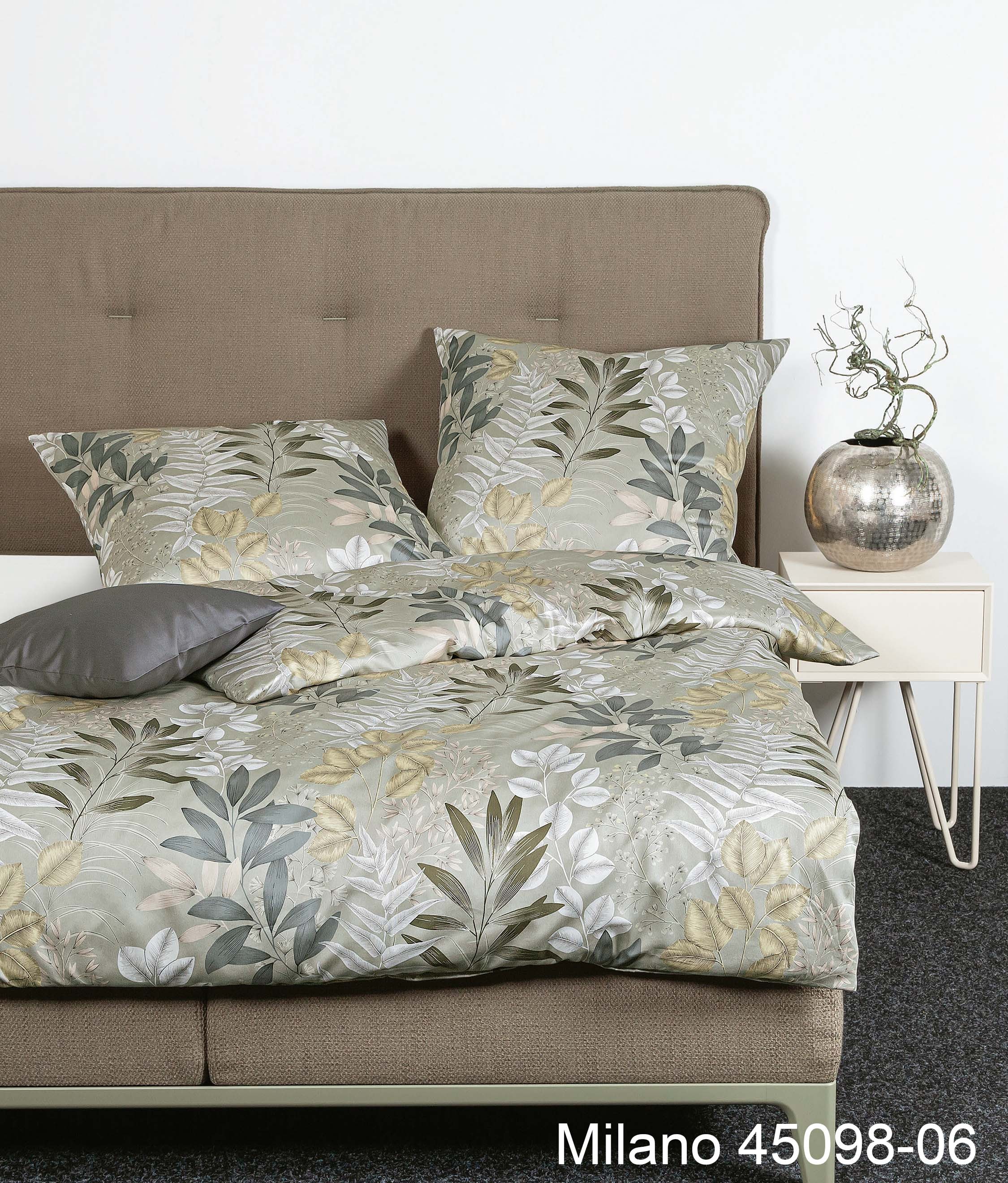 Janine Bettwäsche »Mako-Satin45098 04«, mit Reissverschluss
