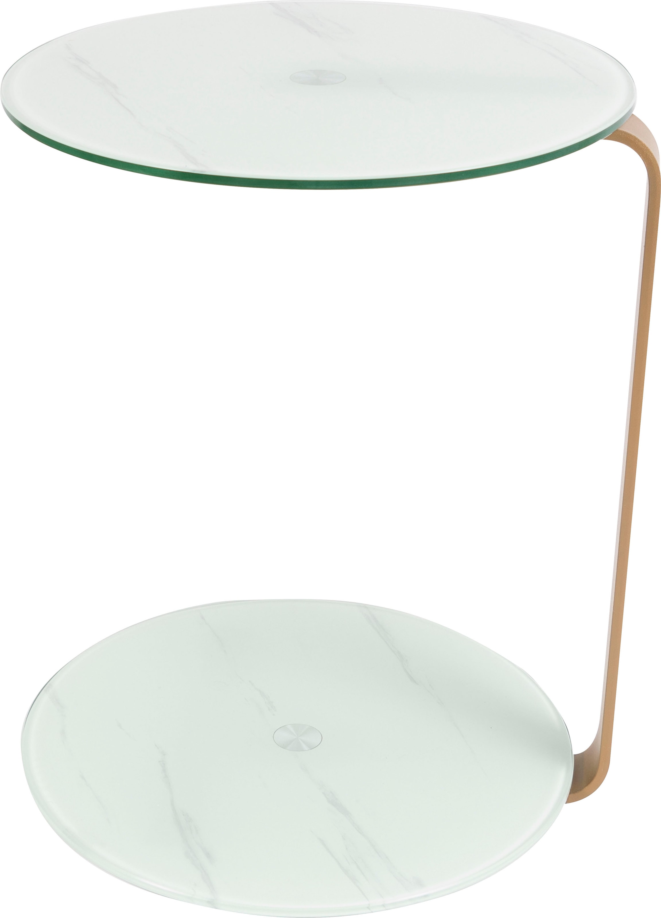 Kayoom Beistelltisch »Quentin 525, Sofa-Beistelltisch,mit Metallgestell« 1 Stk. tlg. Gestellfuß auch als Ablage, elegante Form und Farbvarianten