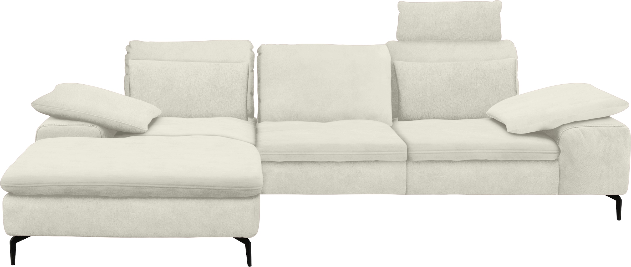W.SCHILLIG Ecksofa "valentinoo, Designsofa, bequem, elegant und zeitlos, L- günstig online kaufen