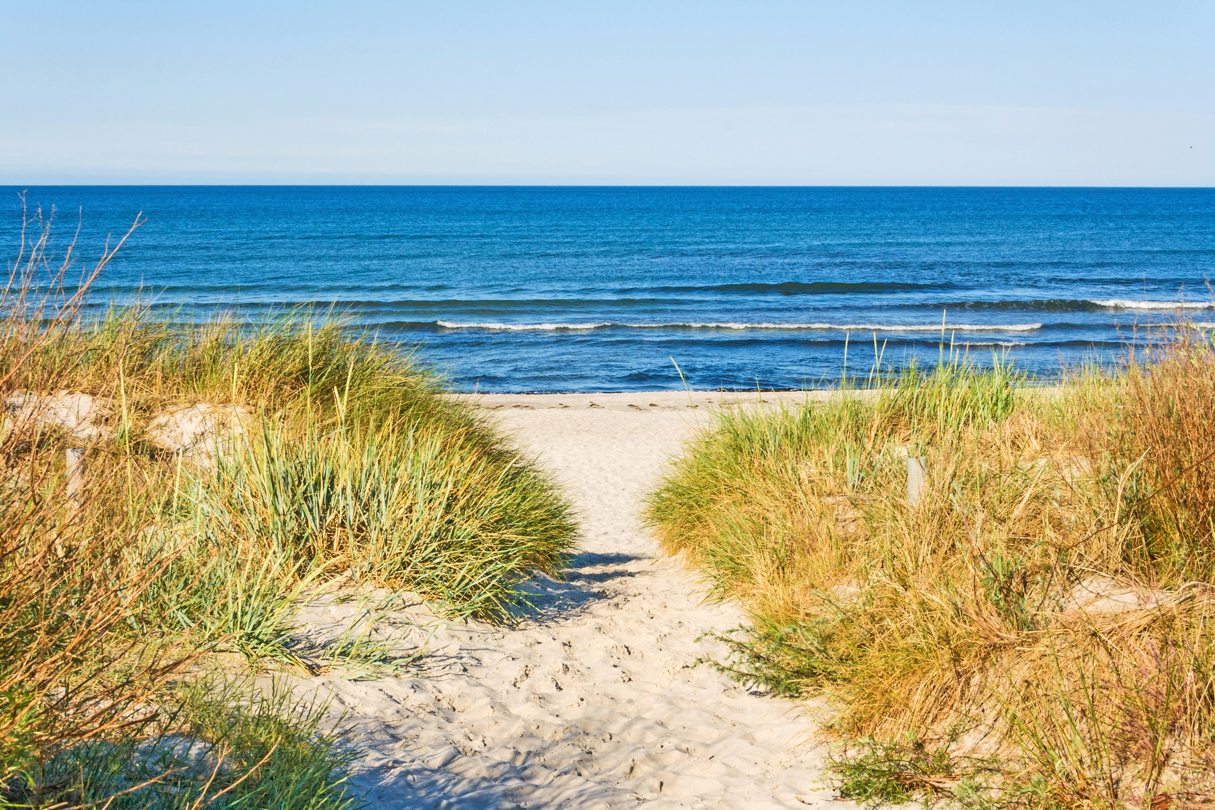 Papermoon Fototapete "Beach Access" glatt günstig online kaufen