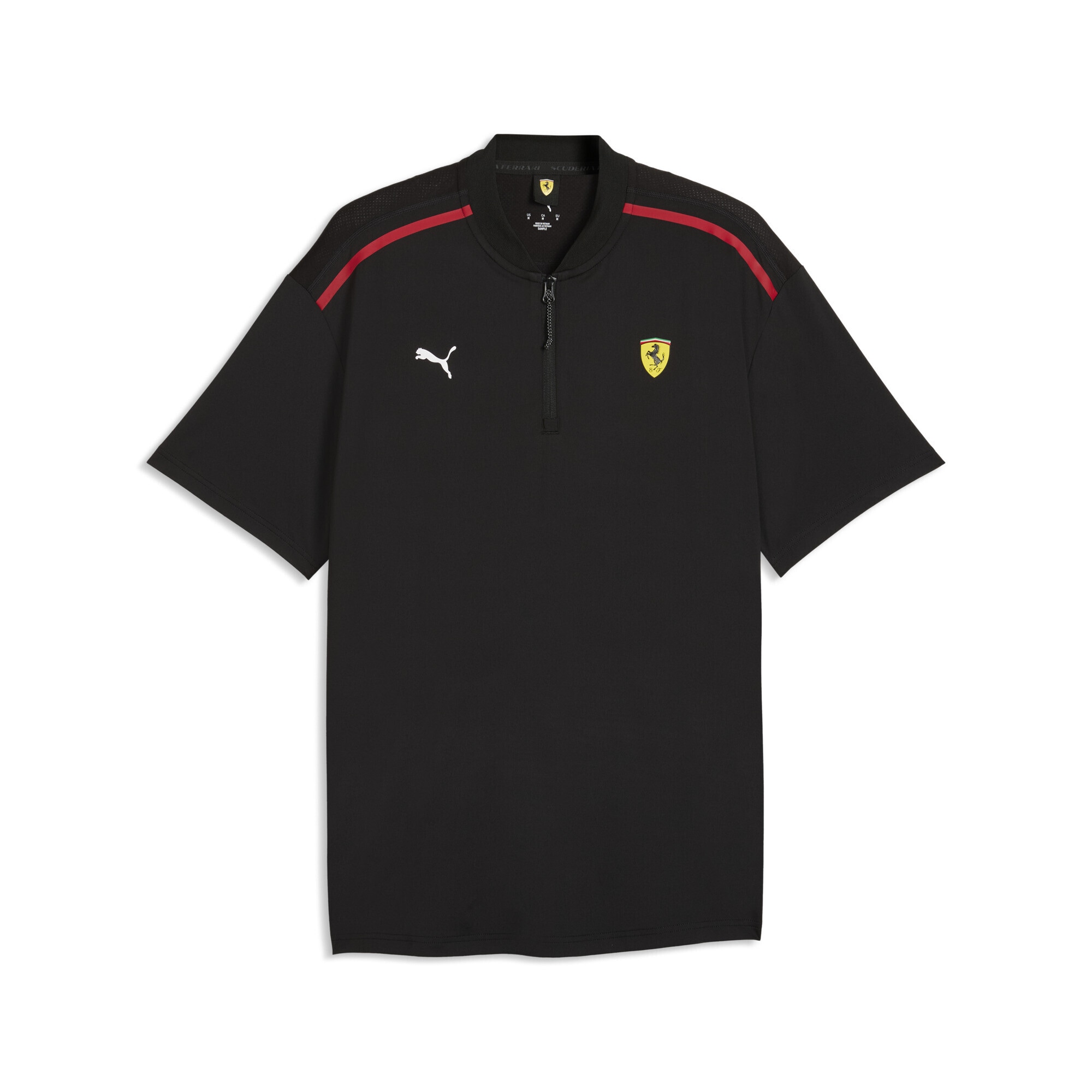 PUMA Poloshirt "Scuderia Ferrari Premium CLOUDSPUN Relaxed Polo Herren"