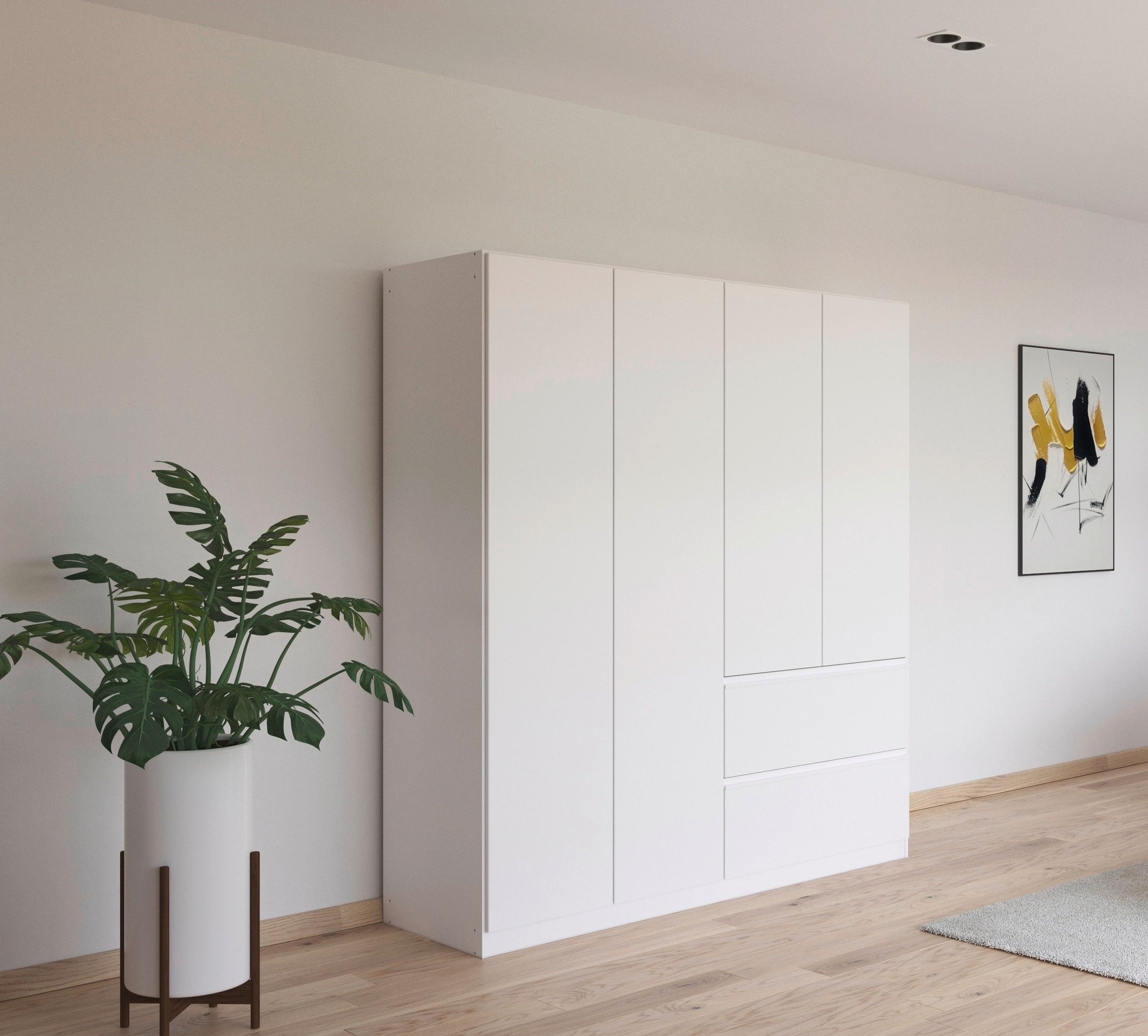 rauch Drehtürenschrank "Kleiderschrank Schrank Garderobe Wäscheschrank Schl günstig online kaufen