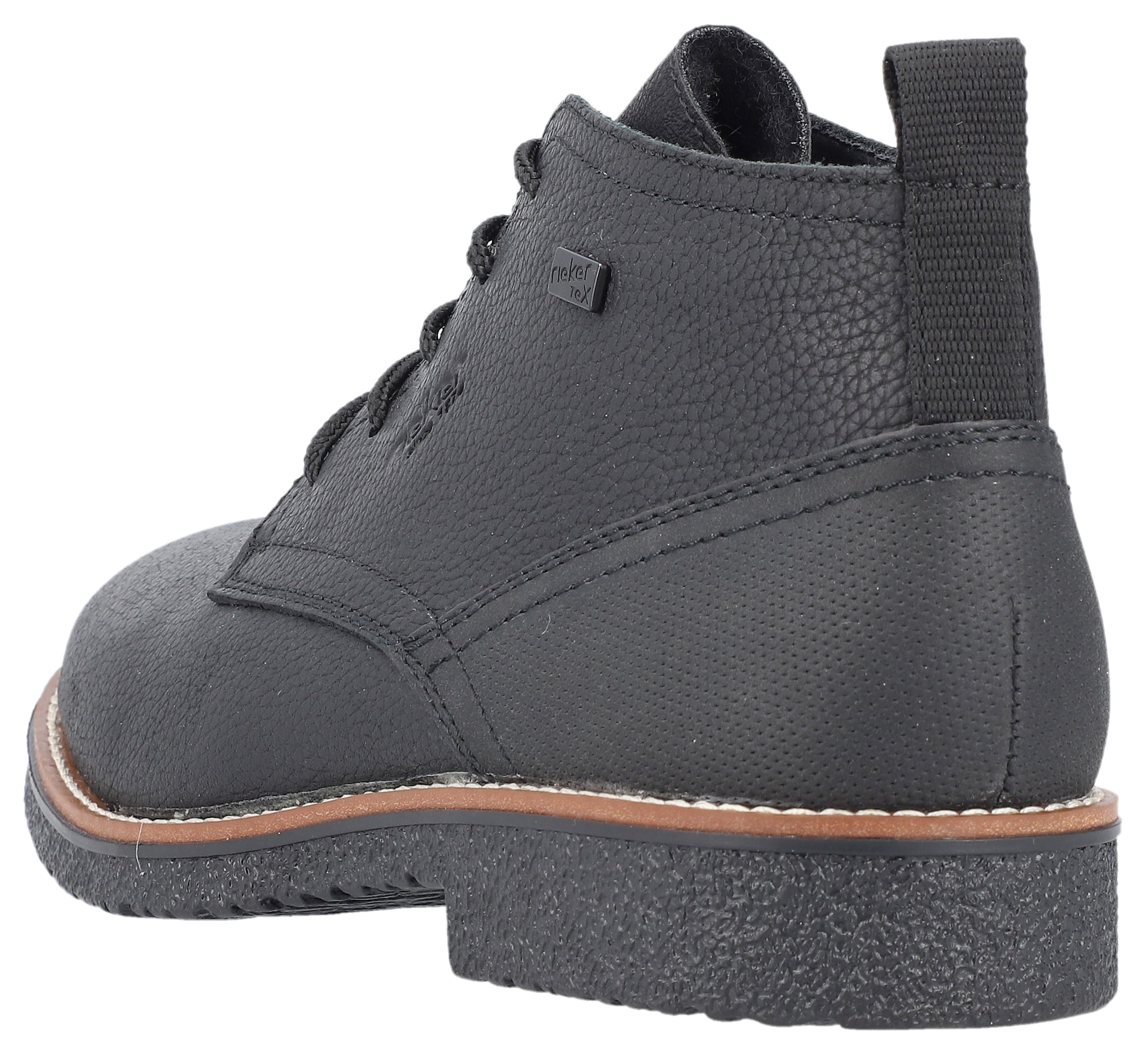 Rieker Winterstiefelette, Schnürboots mit wasserabweisender riekerTEX-Membran
