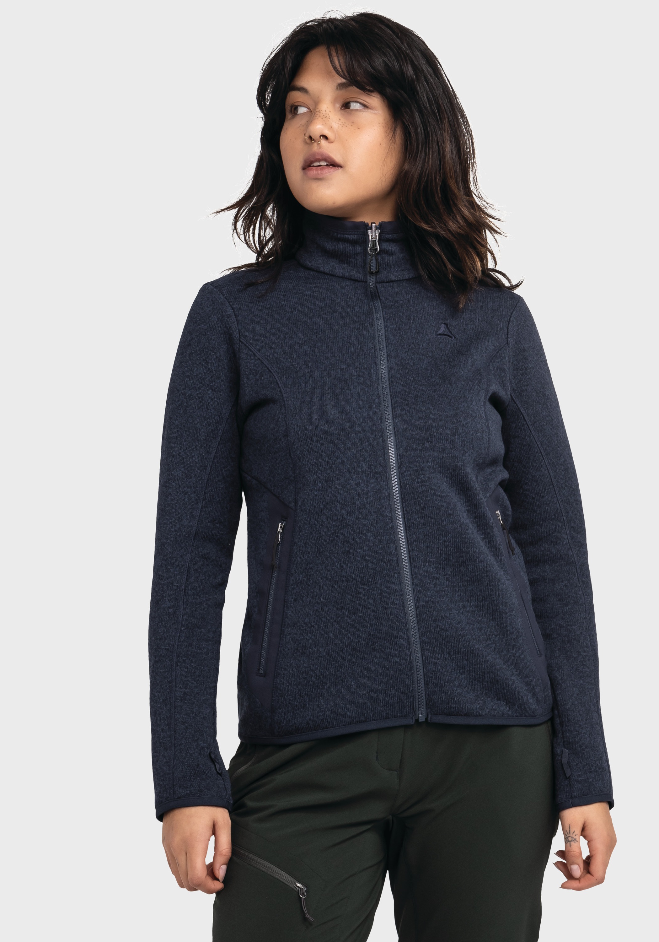 Thumbnail - Schöffel Fleecejacke "Hiking CIRC Fleece Jk Style Yew WMS" ohne Kapuze