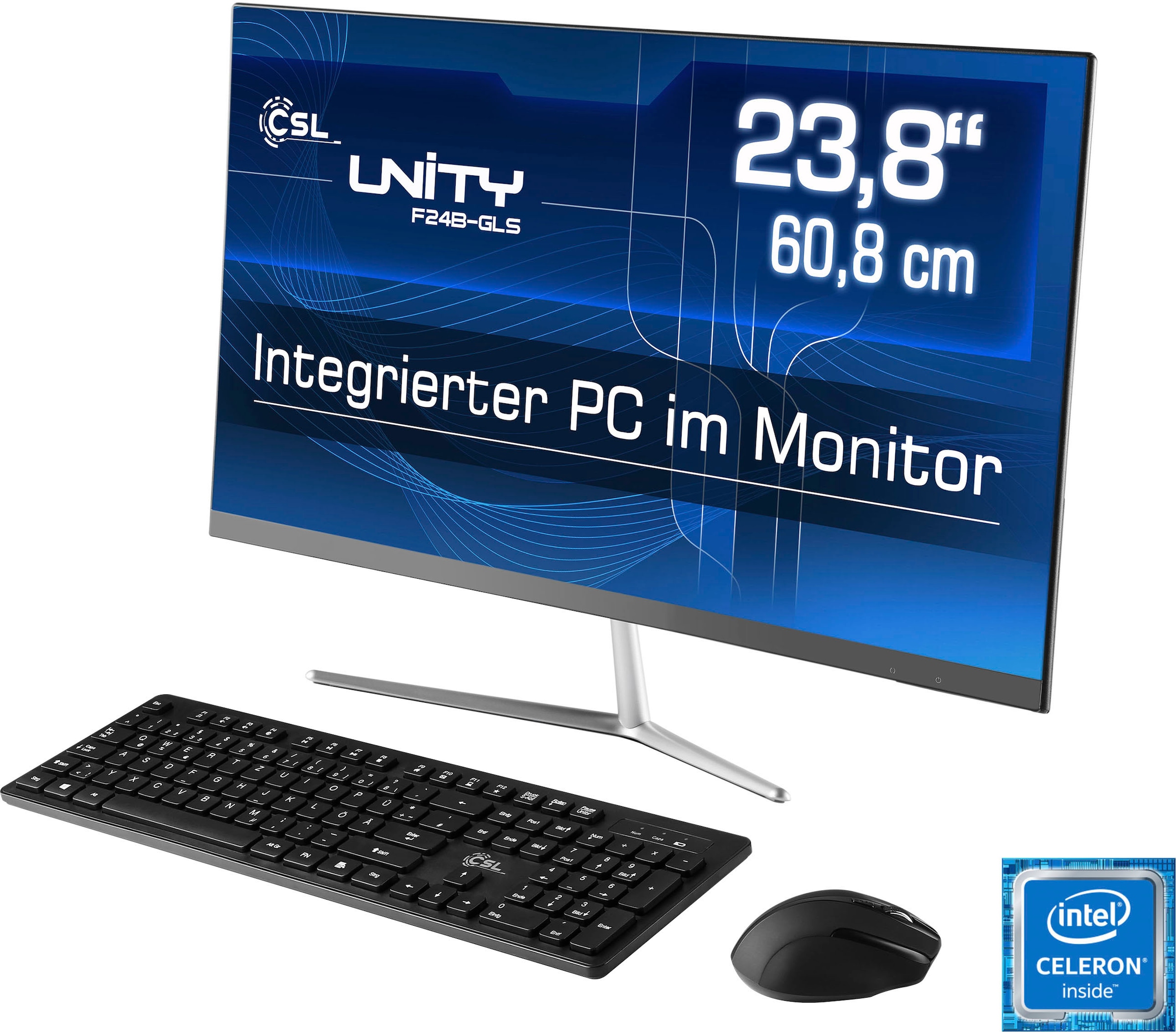 CSL All-in-One PC »Unity F24B-GLS mit Windows 10 Pro«