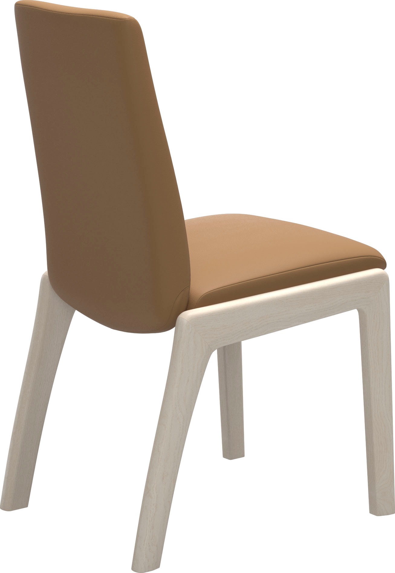 Stressless® Polsterstuhl »Laurel«, Leder PALOMA, Low Back, Größe M, mit abgerundeten Beinen in Eiche gekalkt