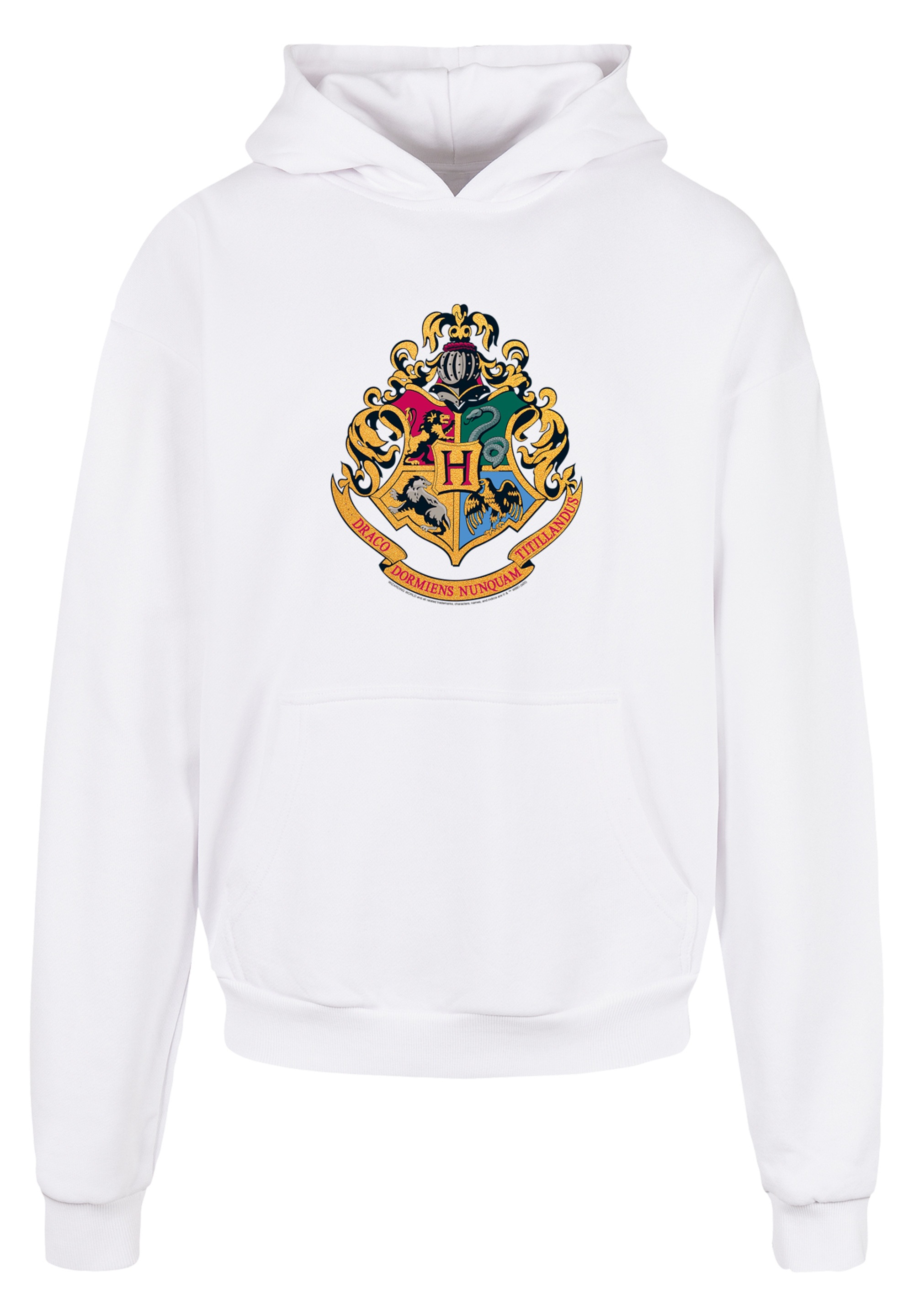 F4NT4STIC Kapuzenpullover »Harry Potter Hogwarts Crest Gold«, Print