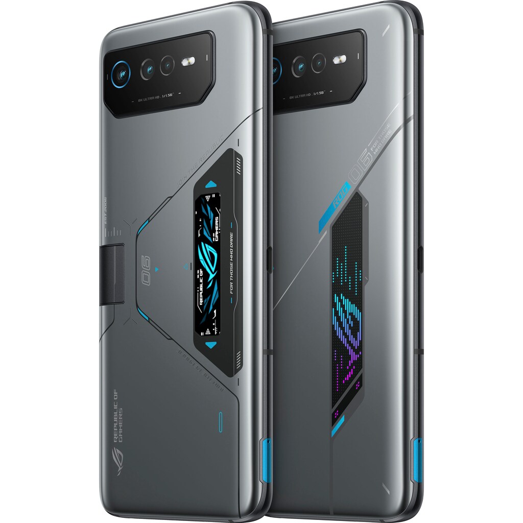 Asus Smartphone »ROG Phone 6D«, Space Grey, 17,22 cm/6,78 Zoll, 256 GB Speicherplatz, 50 MP Kamera