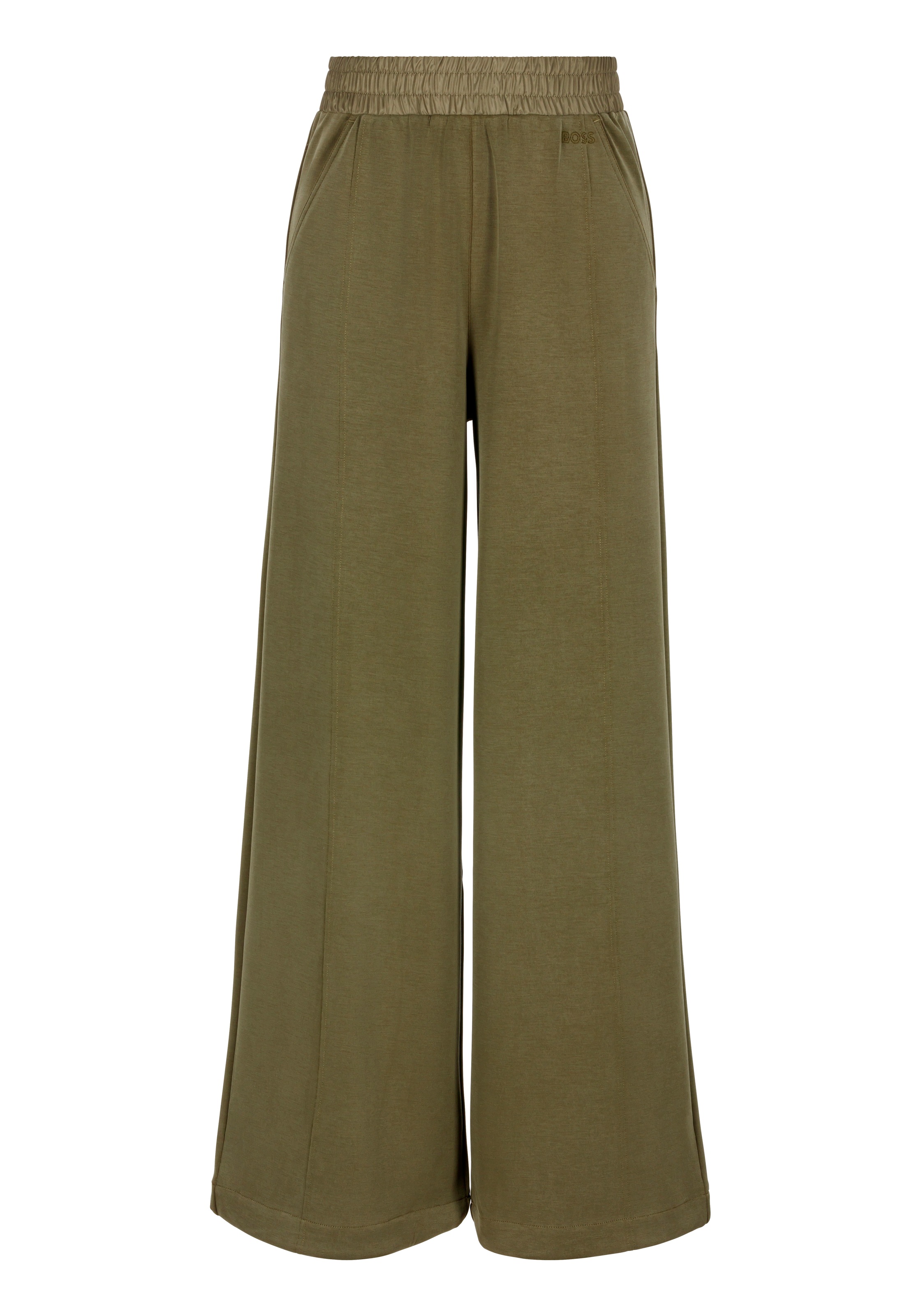 BOSS ORANGE Stoffhose Ecara Premium Damenmode Wide Leg günstig online kaufen