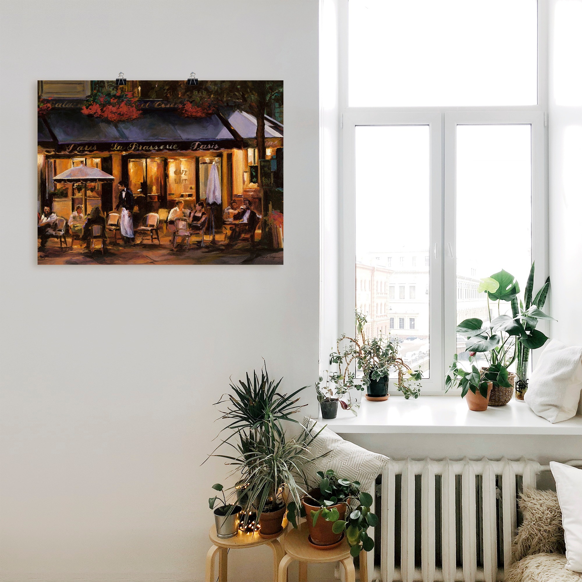 Artland Wandbild »Brauerei«, Restaurant & Cafés, (1 St.), als Leinwandbild, Poster, Wandaufkleber in verschied. Größen