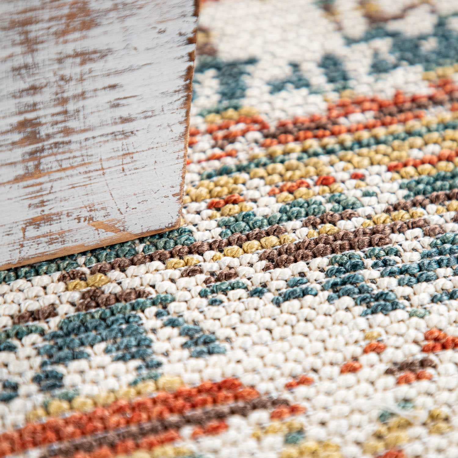 Paco Home Teppich »Murcia 366«, rechteckig, Flachgewebe, gestreift, Vintage  Design, In- und Outdoor geeignet | BAUR | Kurzflor-Teppiche