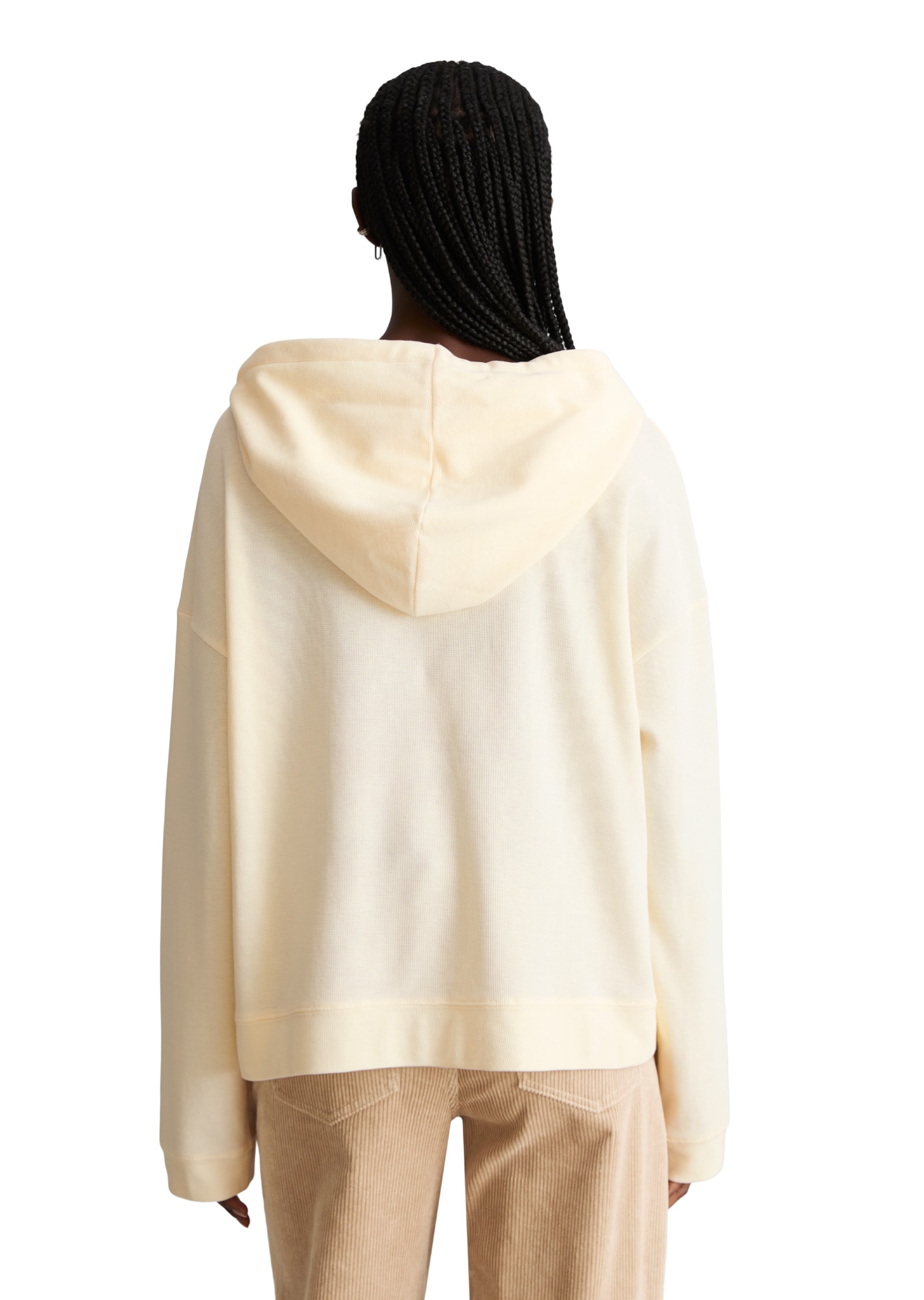 Marc O'Polo DENIM Langarmshirt »aus weichem Waffle-Jersey«
