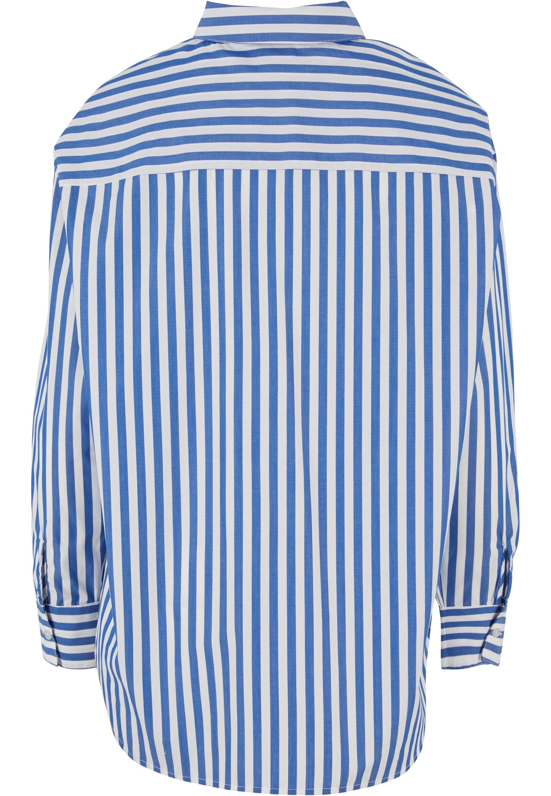 URBAN CLASSICS Langarmhemd »Urban Classics Damen Ladies Striped Relaxed Shirt«