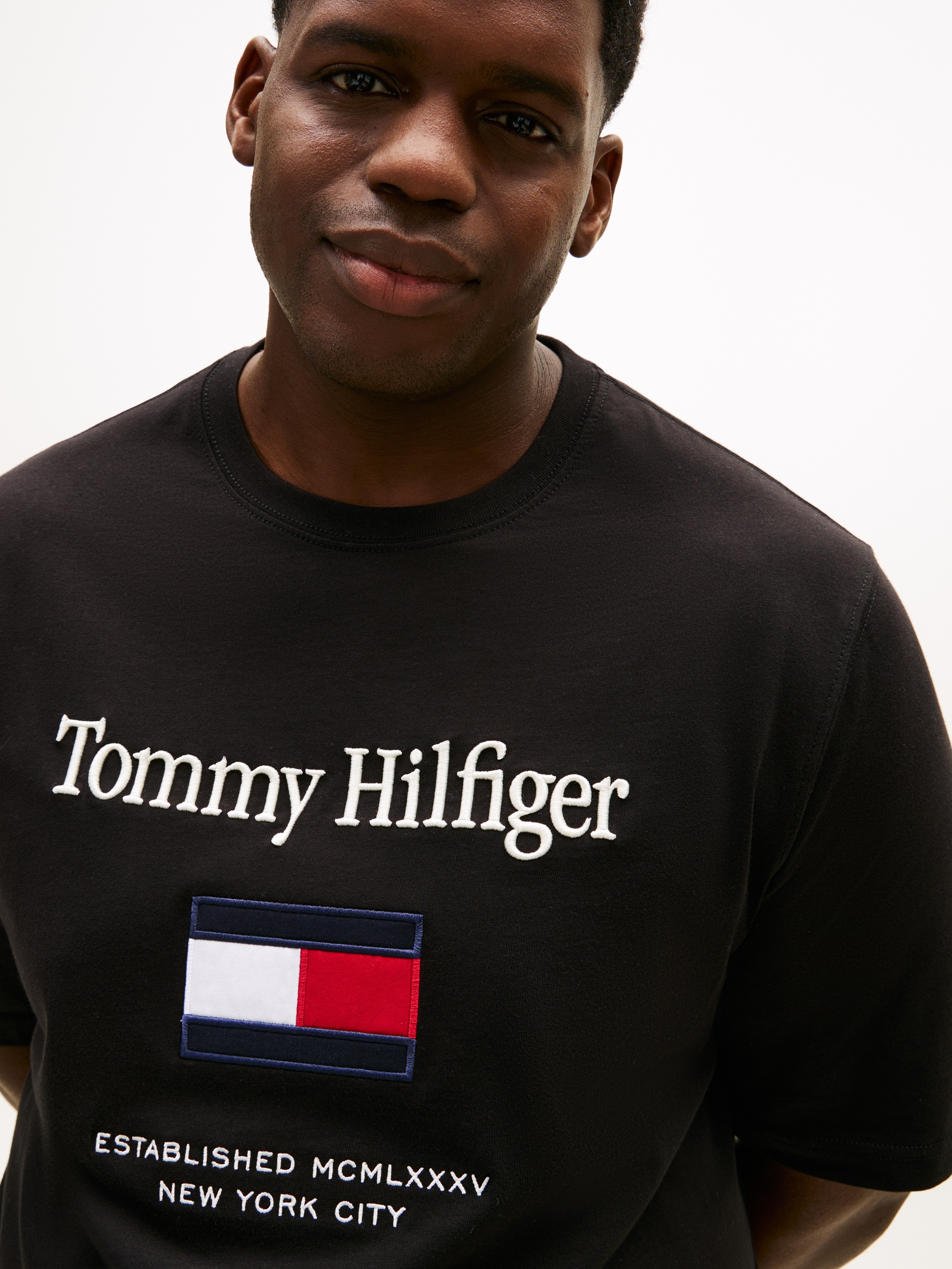 Tommy Hilfiger Big & Tall T-Shirt "BT-TOMMY EMBRO FLAG" günstig online kaufen