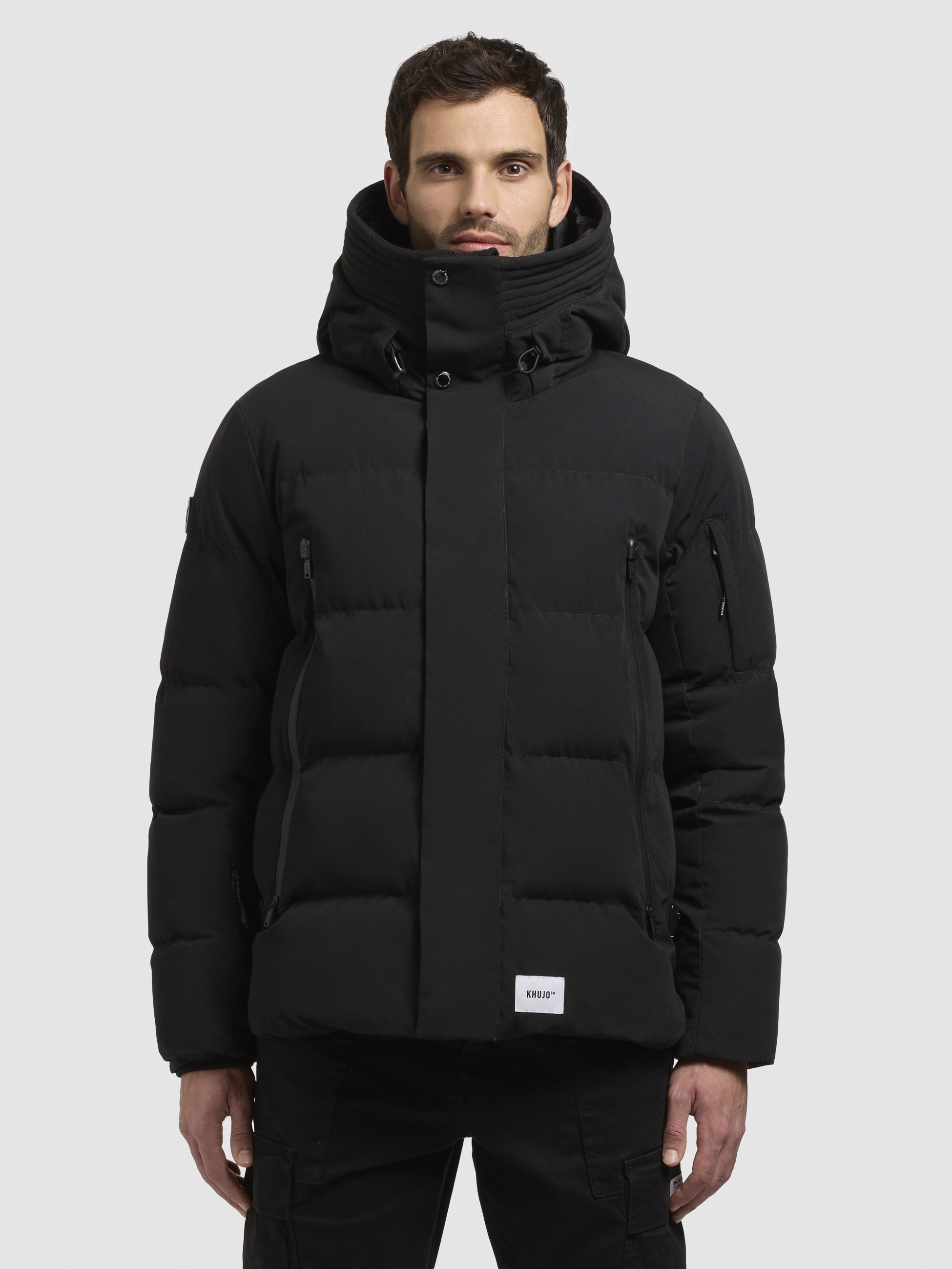 khujo Steppjacke »TATO«, mit Kapuze