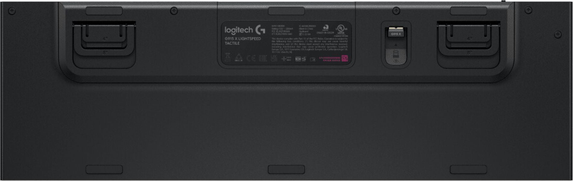 Logitech G Gaming-Tastatur »G915 X LIGHTSPEED Wireless Gaming Keyboard - BLACK - US INT'L«