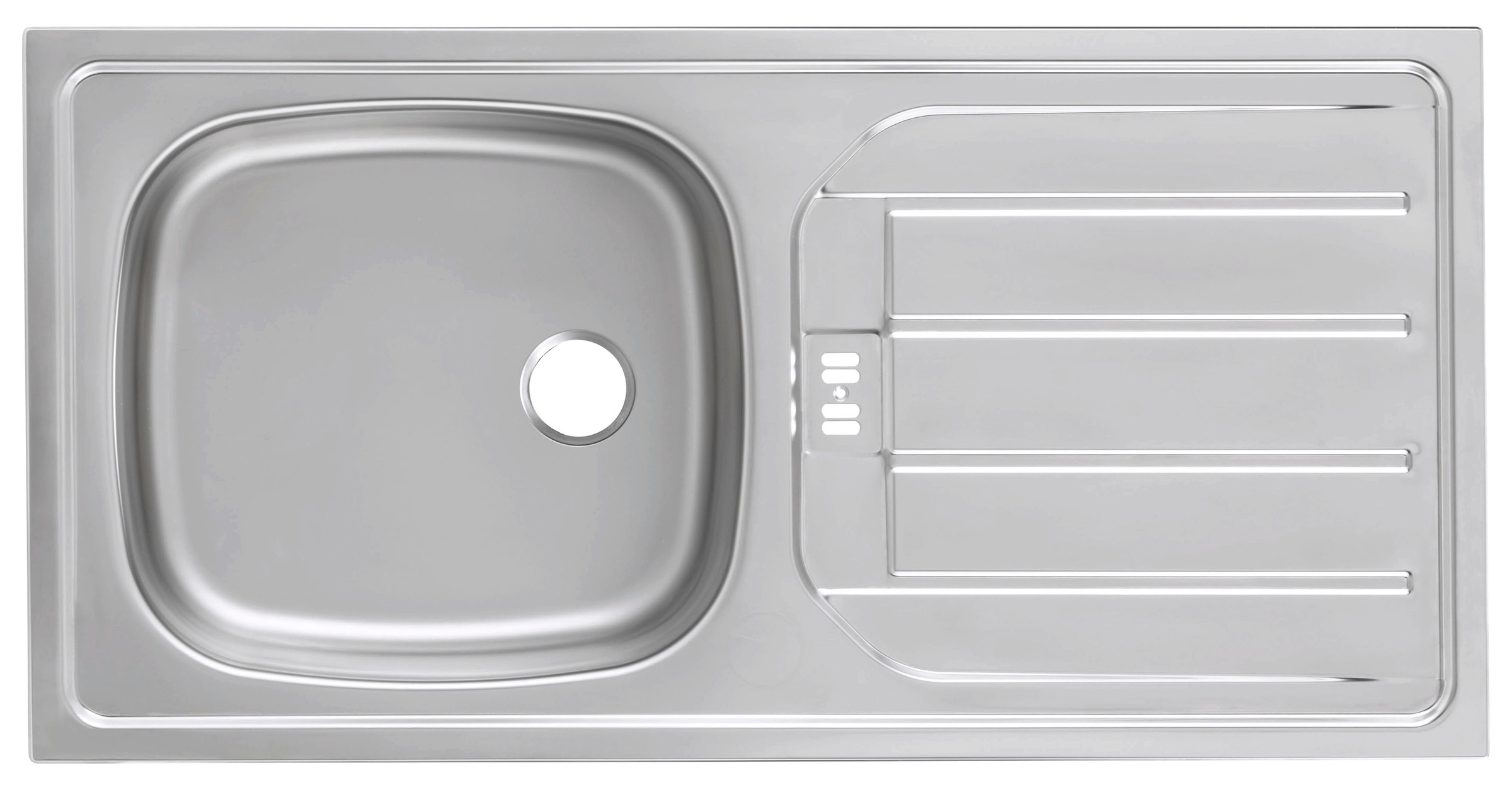 KOCHSTATION Küchenzeile »KS-Stockholm« Breite 300 cm, mit hochwertigen MDF Fronten im Landhaus-Stil