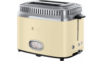 RUSSELL HOBBS Toaster »21682-56«, 2 kurze Schlitze, 1300 W, Retro Vintage Cream kaufen