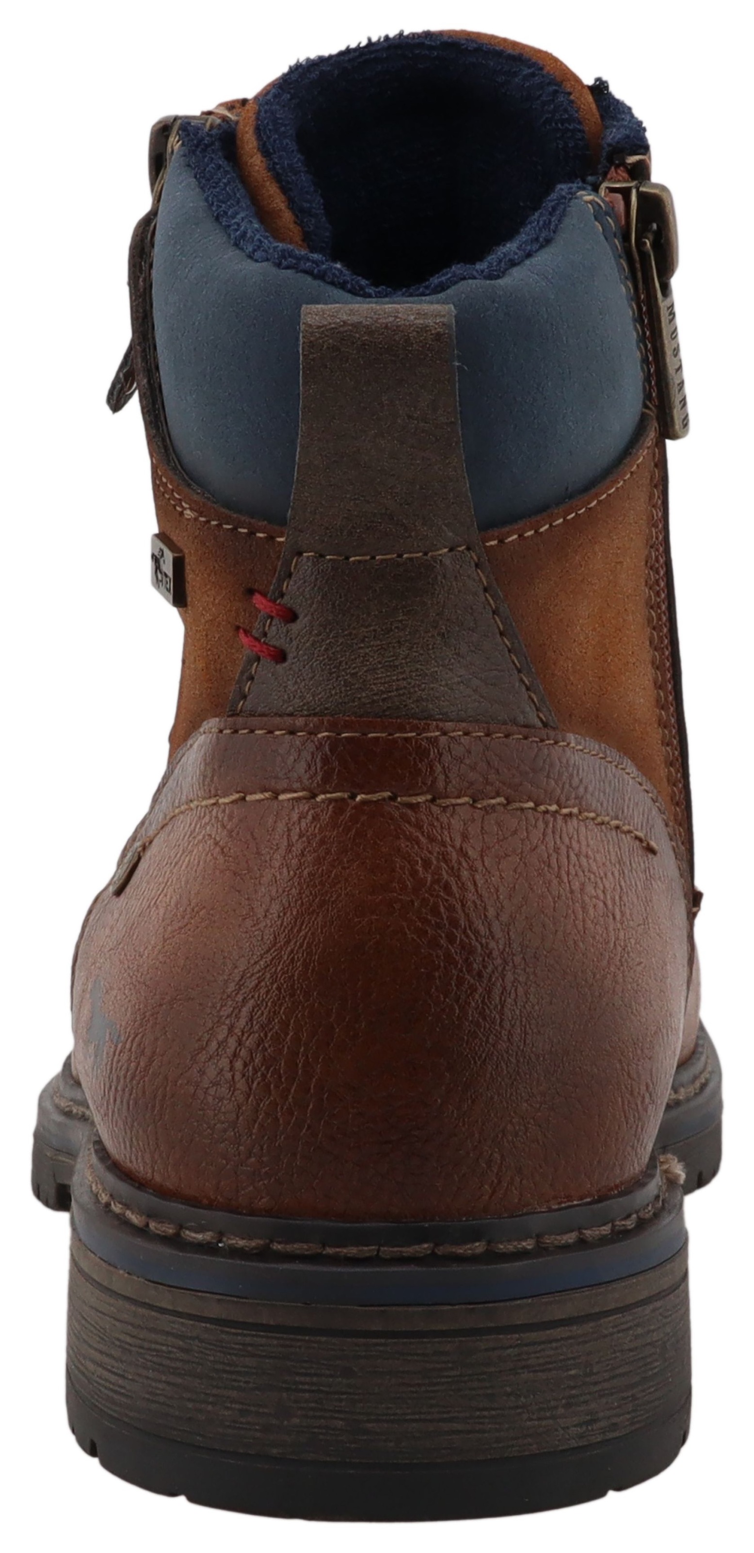 Mustang Shoes Schnürboots "Marcas" Business Stiefel, Boots mit Textilfutter günstig online kaufen