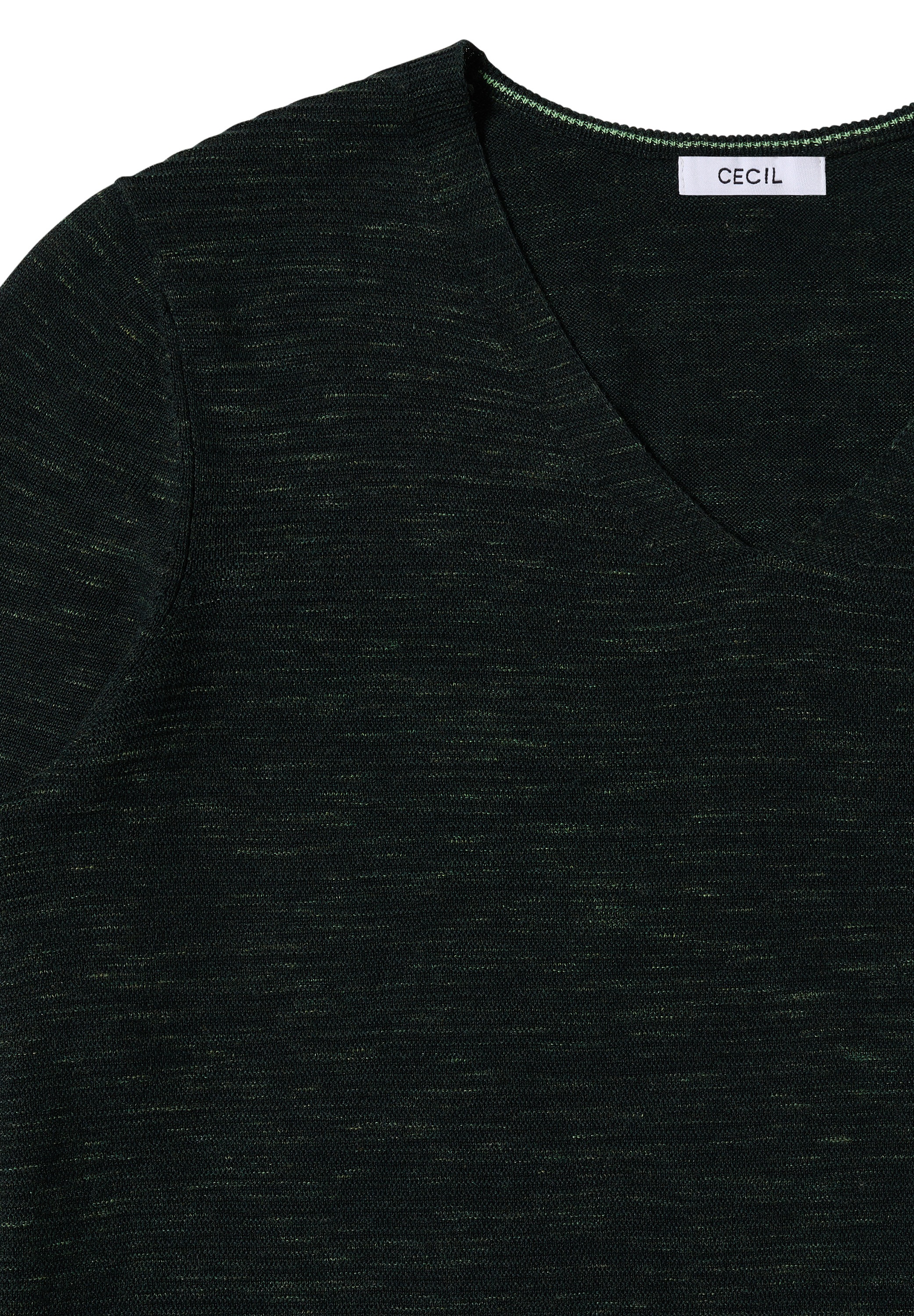 STREET ONE Strickpullover, im Melange Look