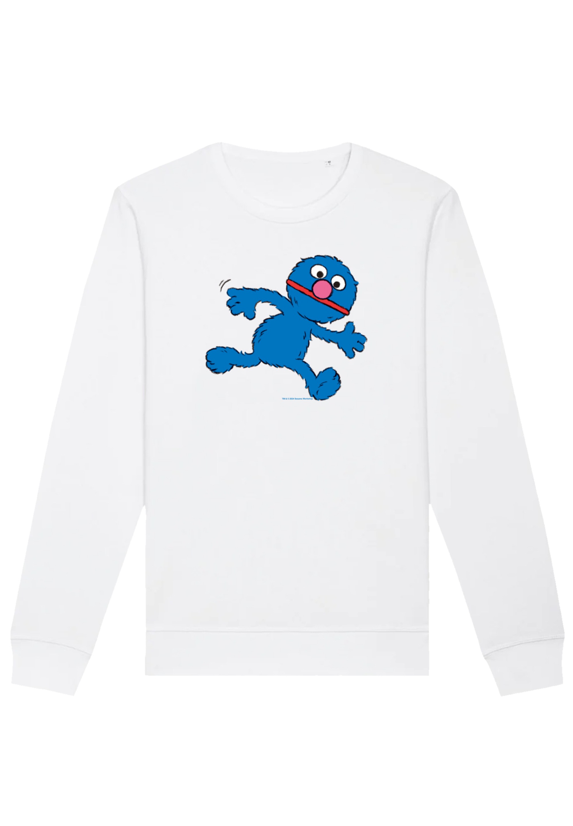 F4NT4STIC Sweatshirt »Sesamstraße Grobie Running«, Premium Qualität