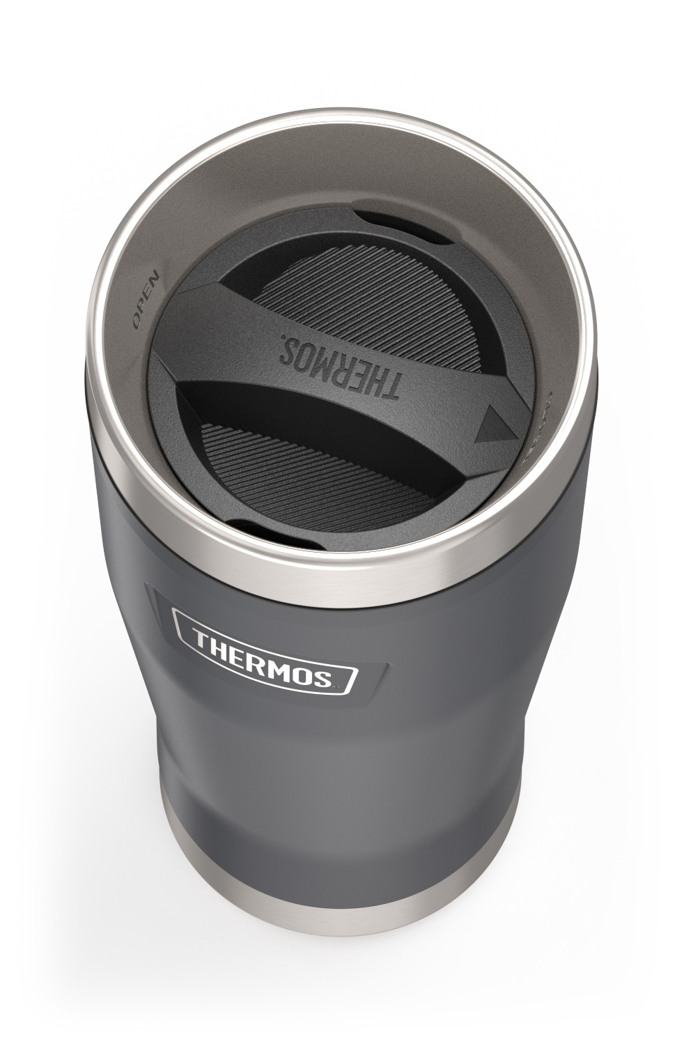 THERMOS Thermobecher »ICON MUG, rutschfester Boden, 360° Trinkfunktion, spülmaschinenfest« 0,47l, 7h heiß & 22h kalt, absolut dicht, Dura-Seal-Deckel