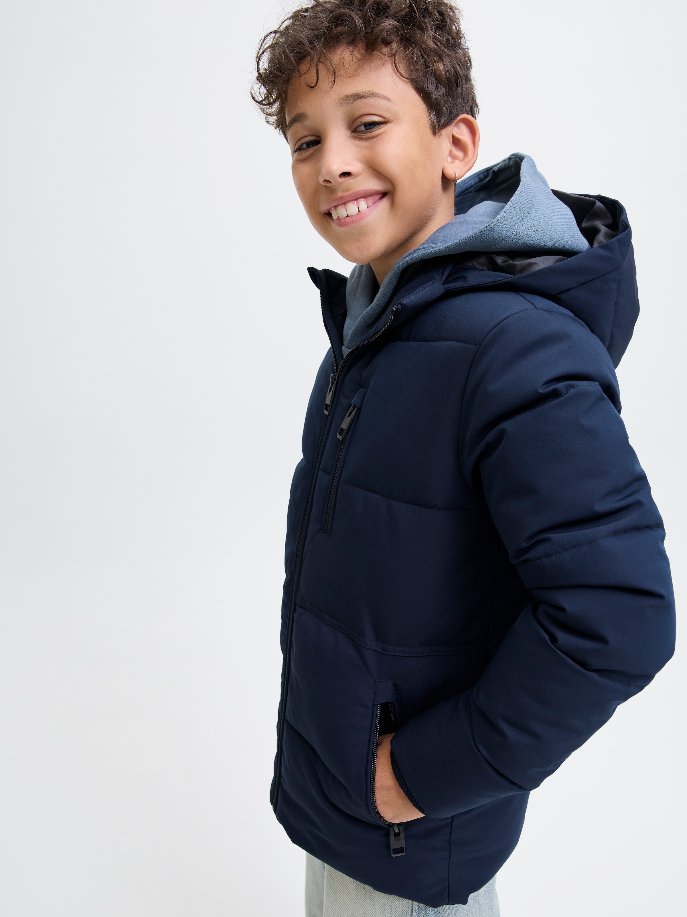 Jack & Jones Junior Steppjacke »JJEOWEN PUFFER SN JNR«