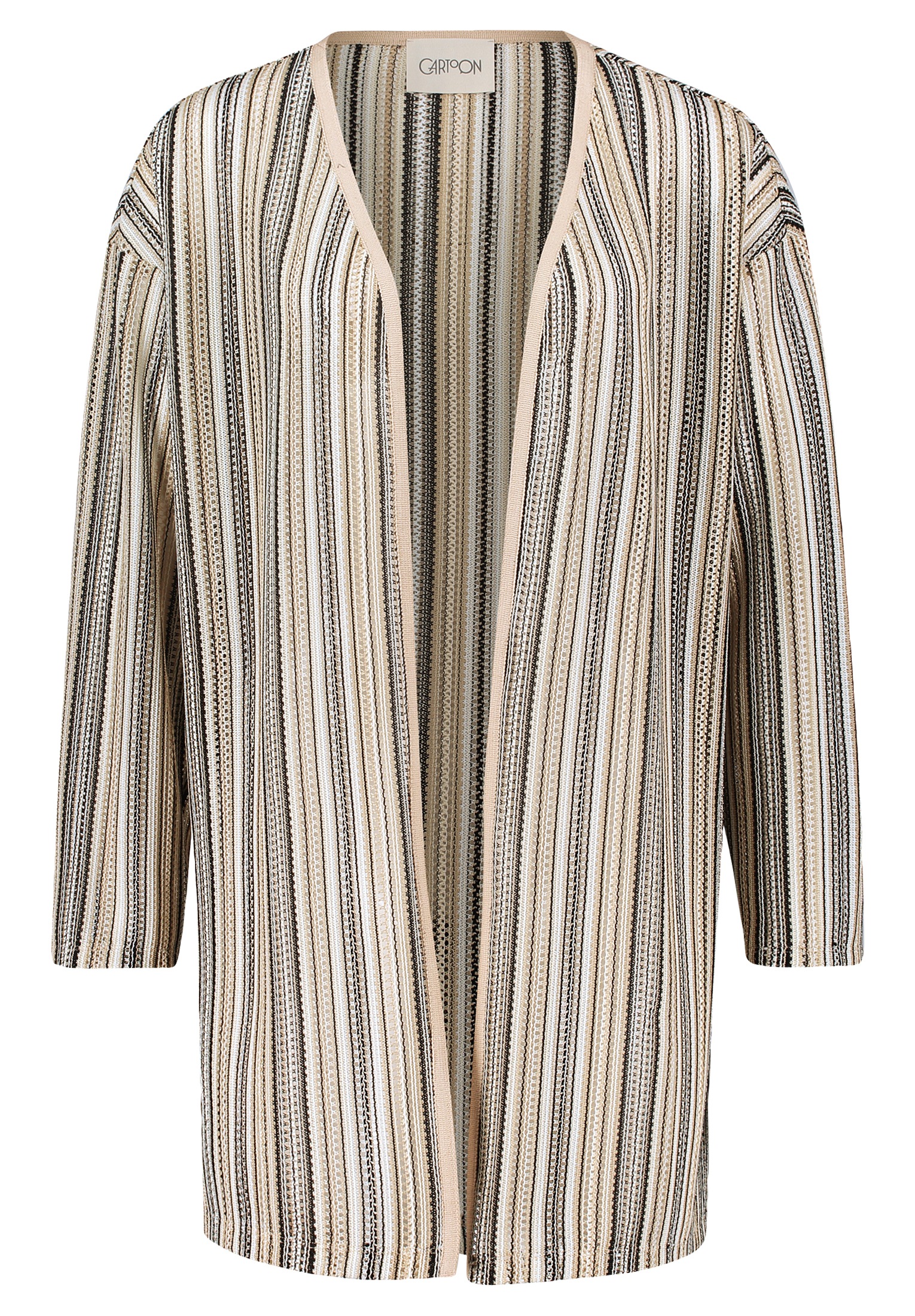 Cartoon Sweatjacke "Cartoon Damen Shirtjacke langarm", Material günstig online kaufen